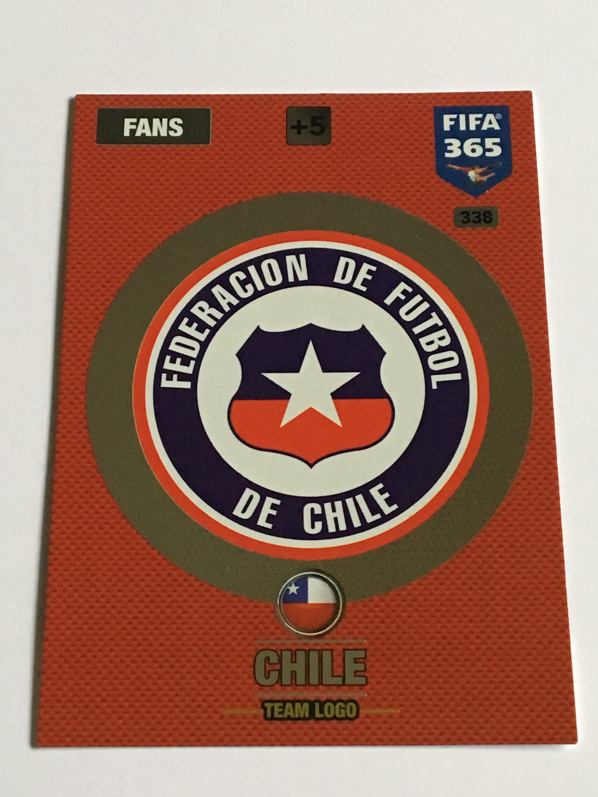 338. CHILE - FANS - TEAM LOGO