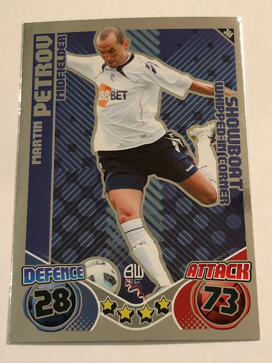 366. MARTIN PETROV - BOLTON WANDERERS - SHOWBOAT