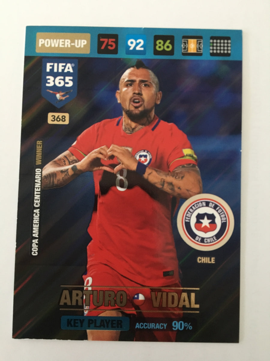 368. ARTURO VIDAL - CHILE - POWER-UP - KEY PLAYER
