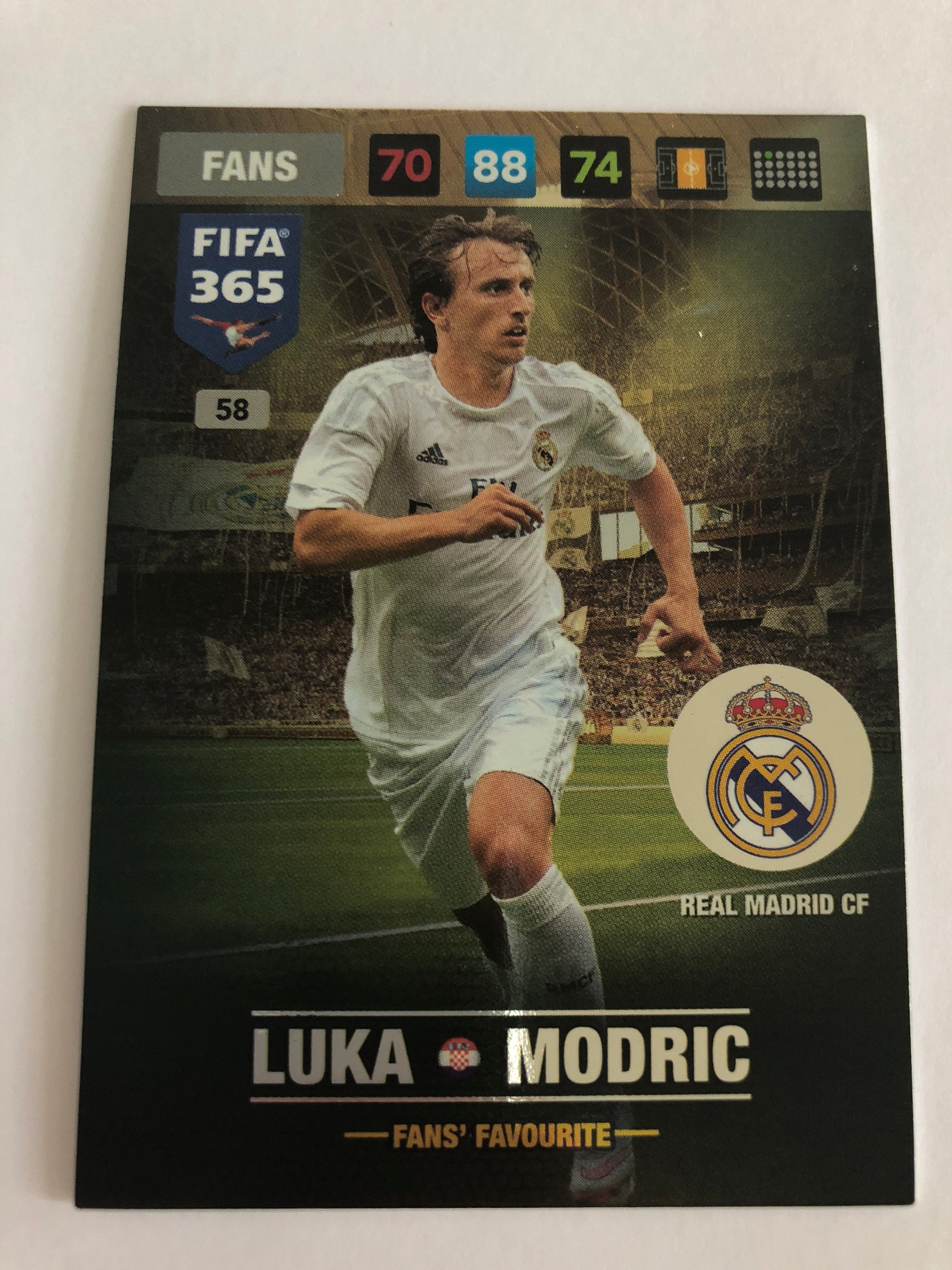 058. LUKA MODRIC - REAL MADRID CF - FANS - FANS’ FAVOURITE