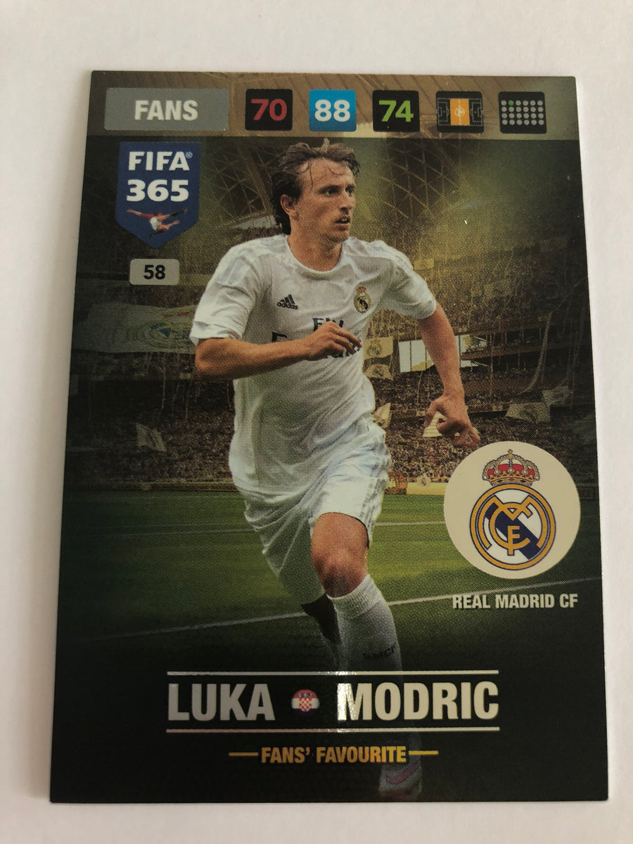 058. LUKA MODRIC - REAL MADRID CF - FANS - FANS’ FAVOURITE