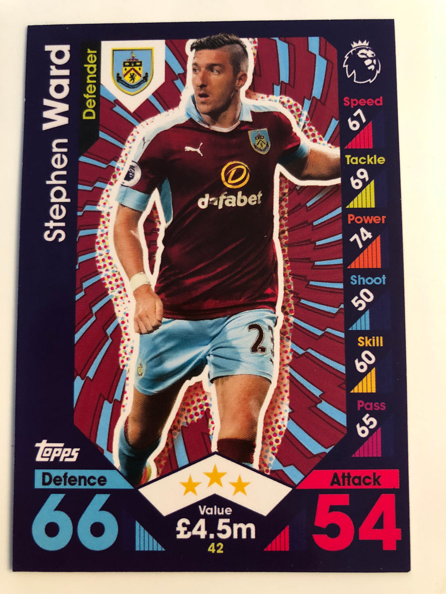 042. STEPHEN WARD - BURNLEY
