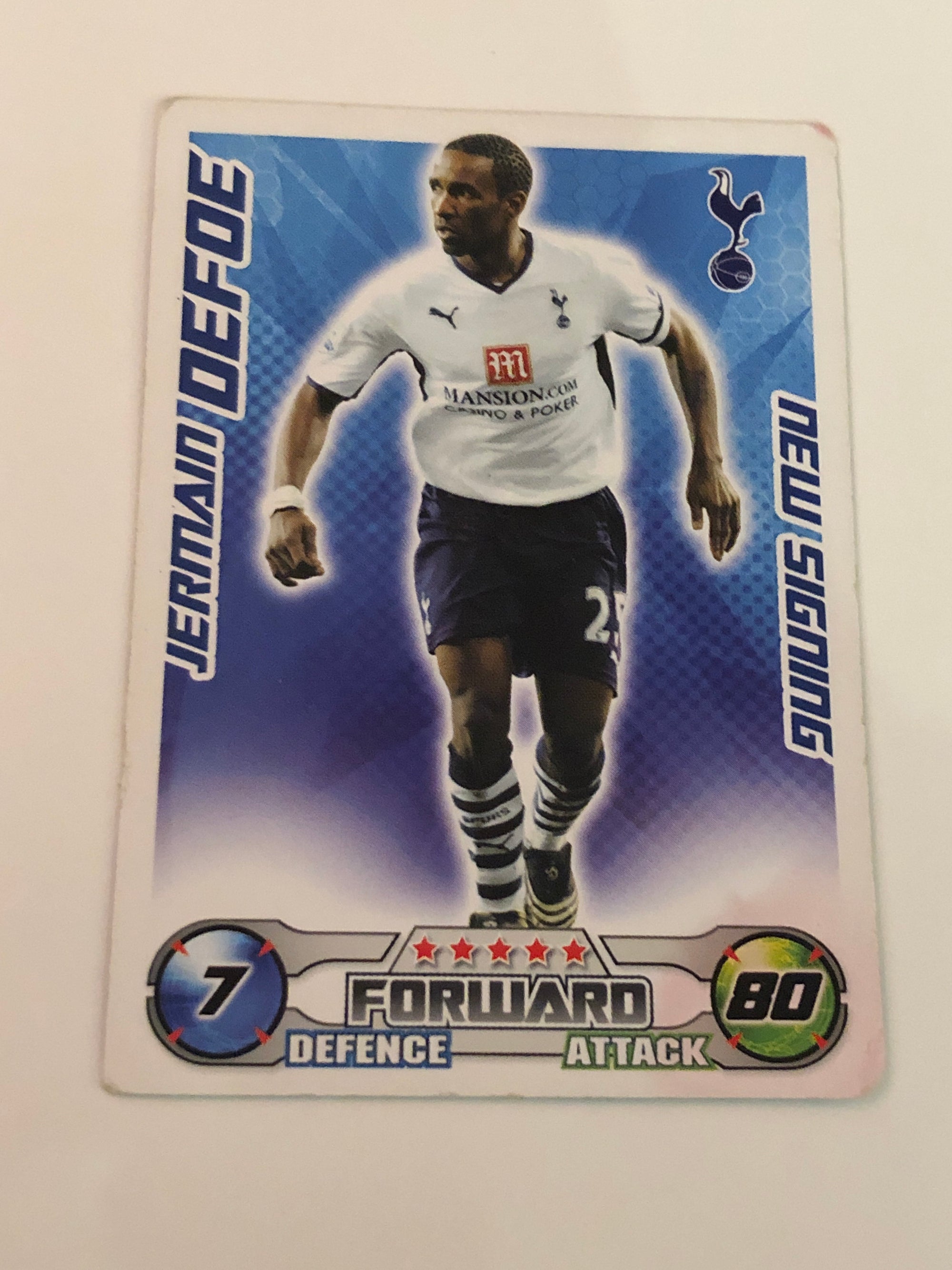 EX-HTH-027. JERMAIN DEFOE - TOTTENHAM - NEW SIGNING