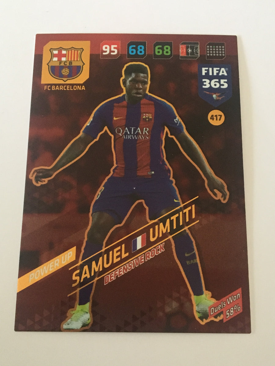 417. SAMUEL UMTITI - FC BARCELONA - POWER UP - DEFENSIVE ROCK