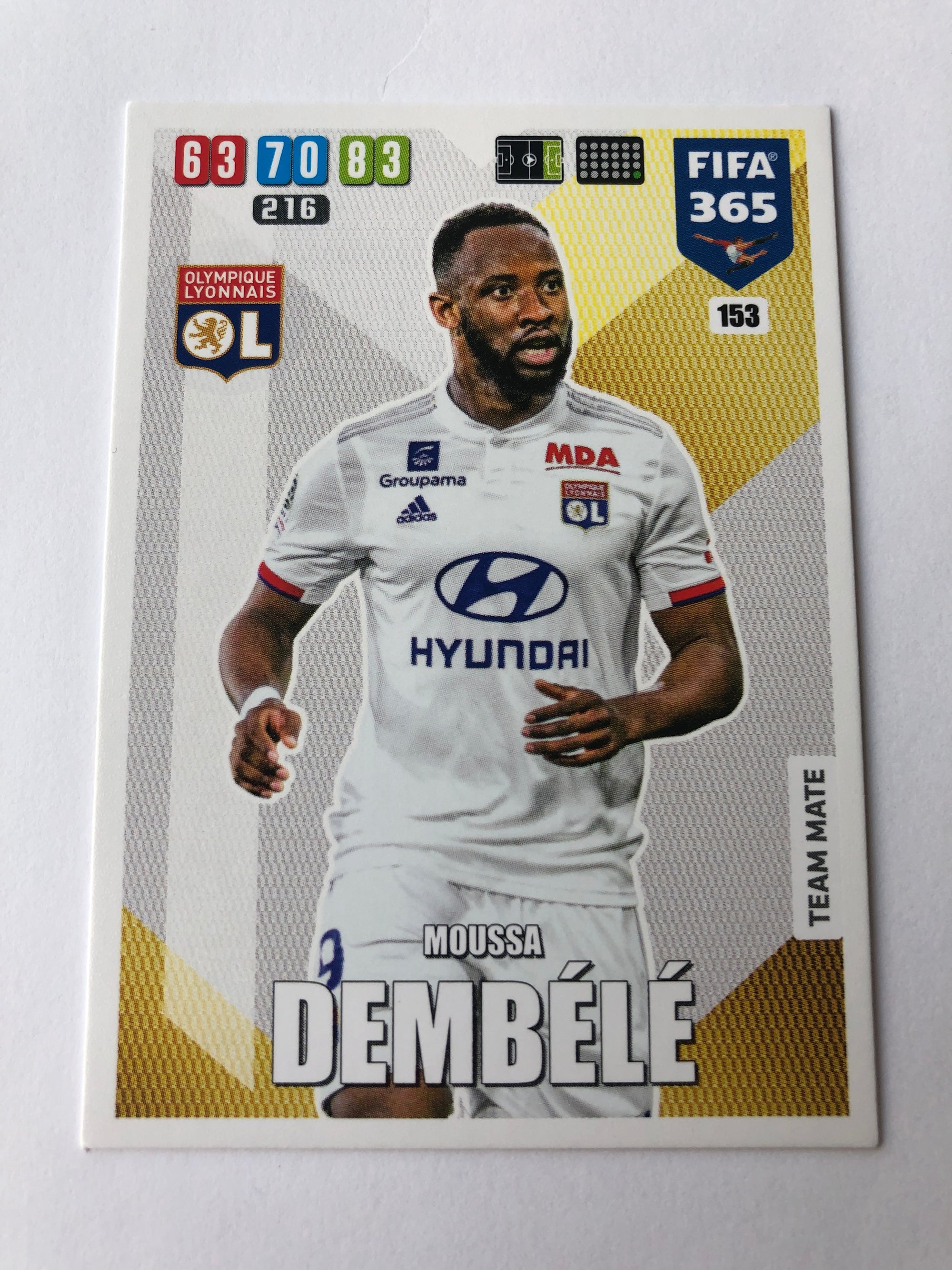 153. MOUSSA DEMBÉLÉ - OLYMPIQUE LYONNAIS - TEAM MATE