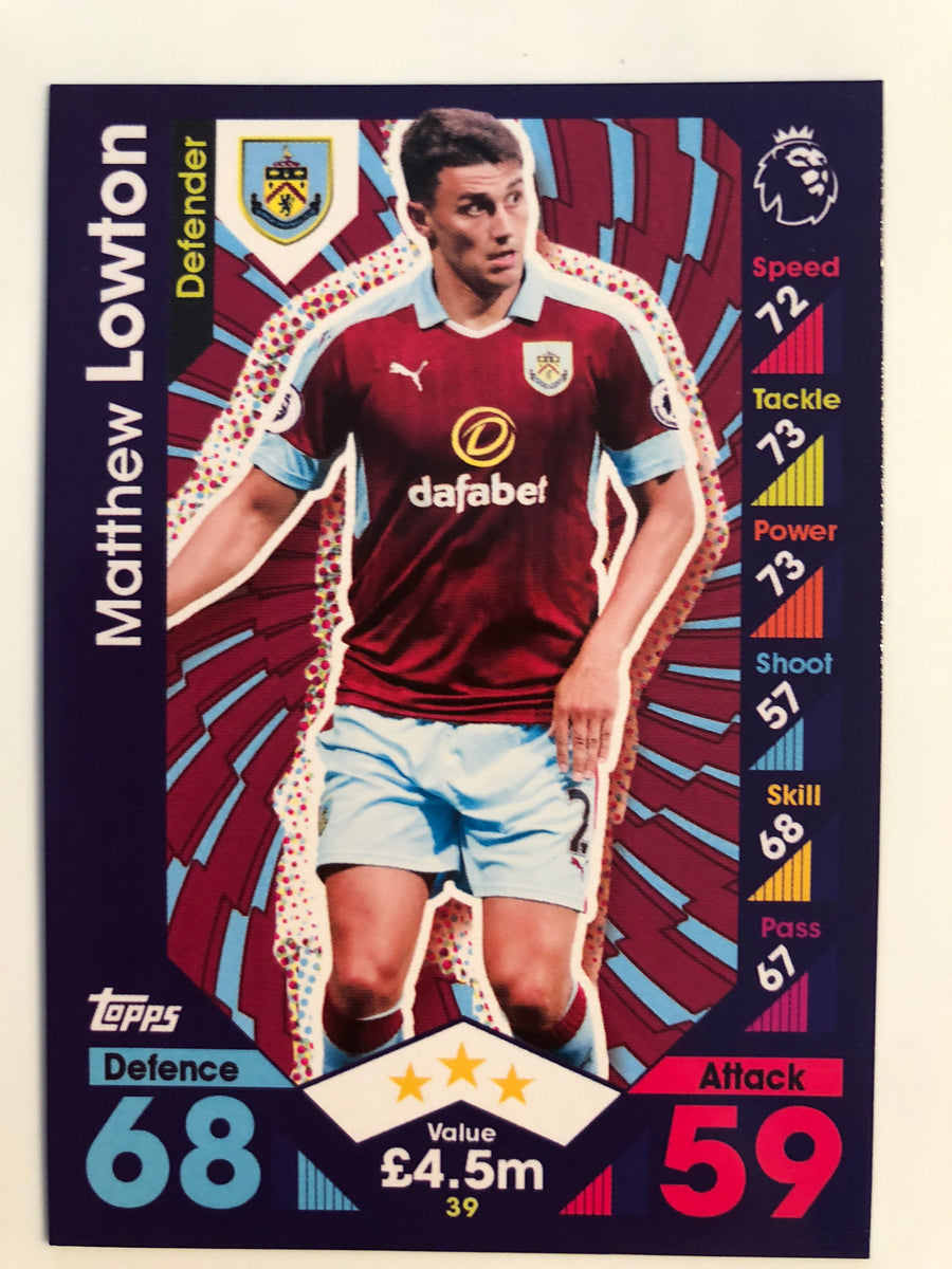 039. MATTHEW LOWTON - BURNLEY