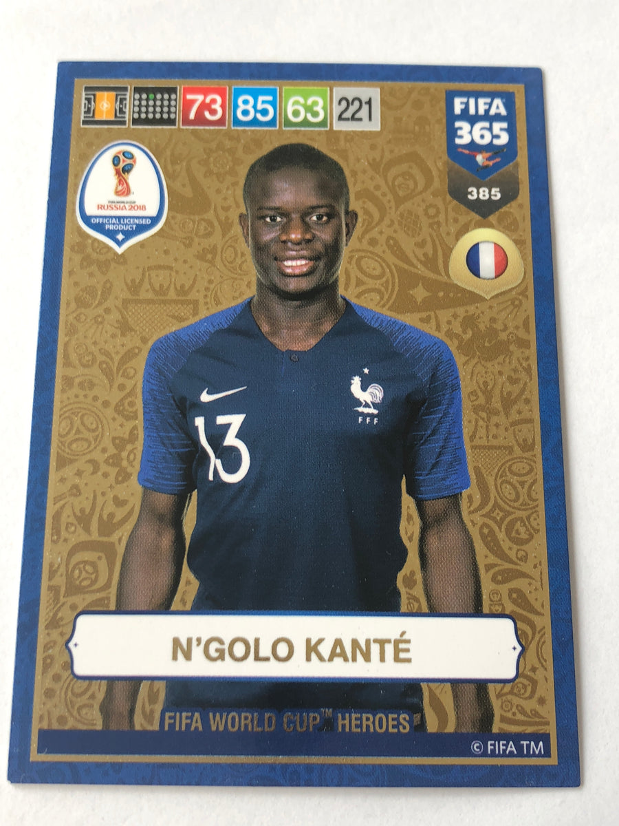 385. N’GOLO KANTÉ - FRANKRIKE - FIFA WORLD CUP HEROS