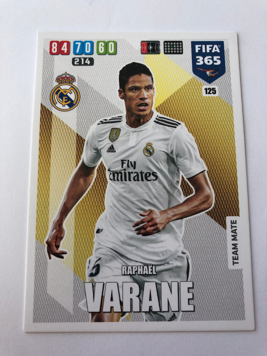 125. RAPHAËL VARANE - REAL MADRID - TEAM MATE