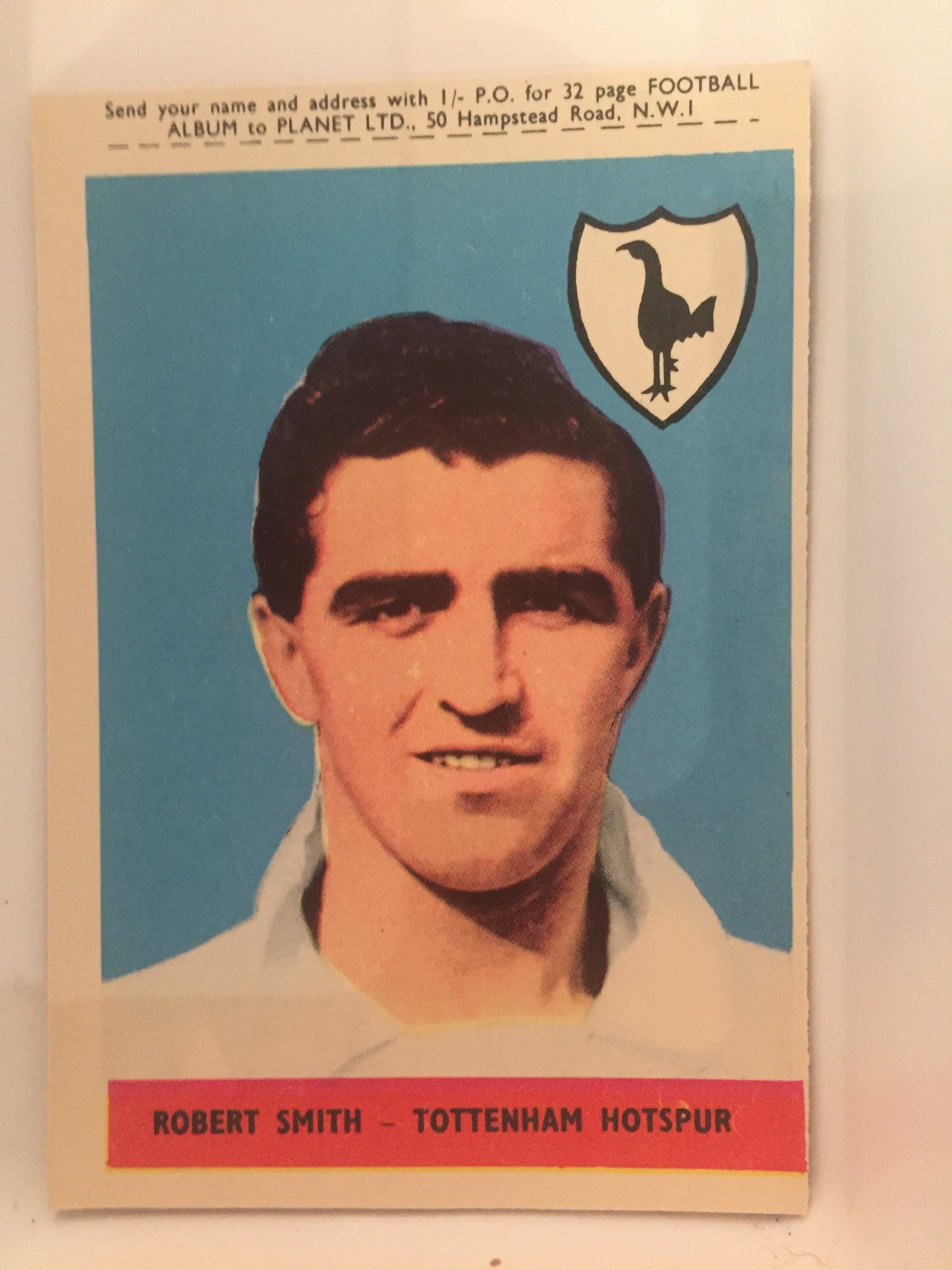 030. ROBERT ALFRED SMITH - TOTTENHAM HOTSPUR
