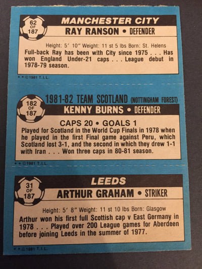062 - 182 - 31 - RANSON, BURNS, GRAHAM