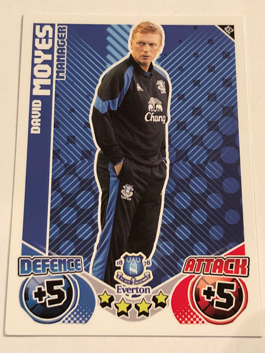 452. DAVID MOYES - EVERTON - MANAGER