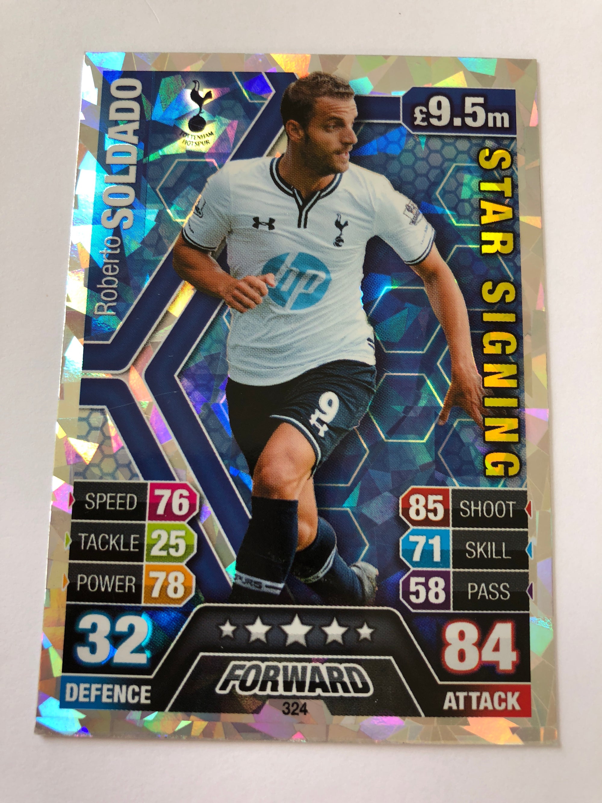 324. ROBERTO SOLDADO - TOTTENHAM HOTSPUR - STARSIGNING