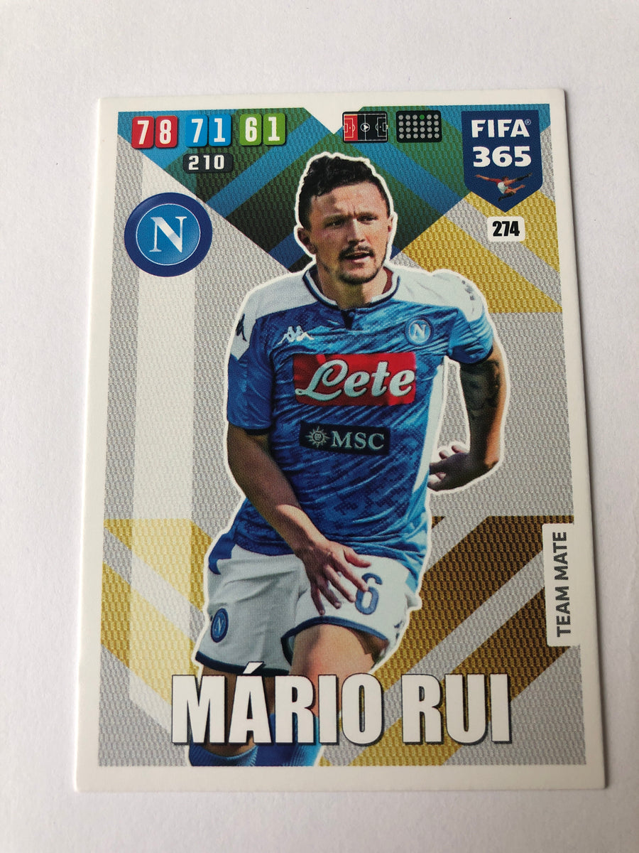 274. MARIO RUI - NAPOLI - TEAM MATE