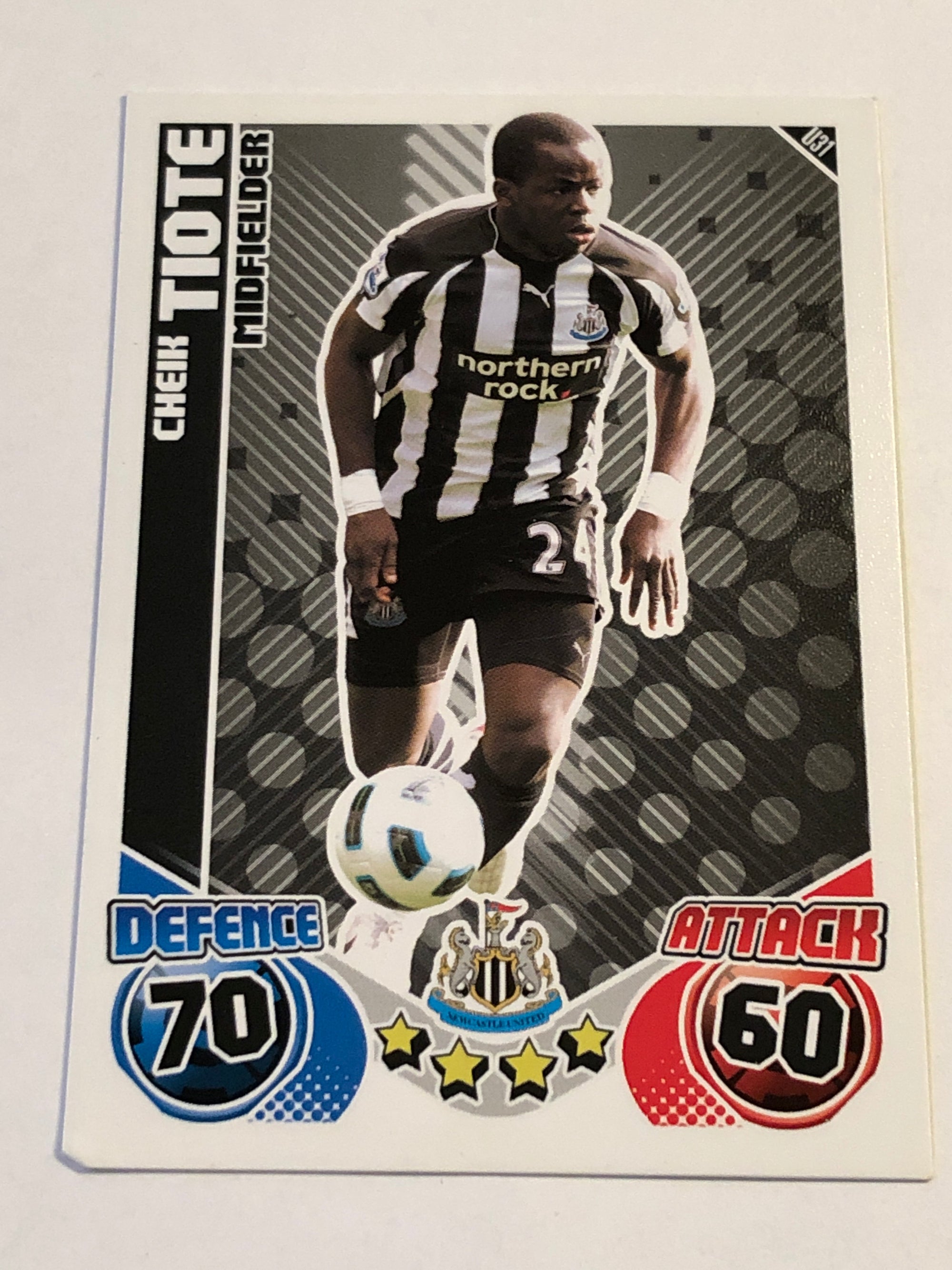 U31. CHEIK TIOTE - NEWCASTLE UNITED