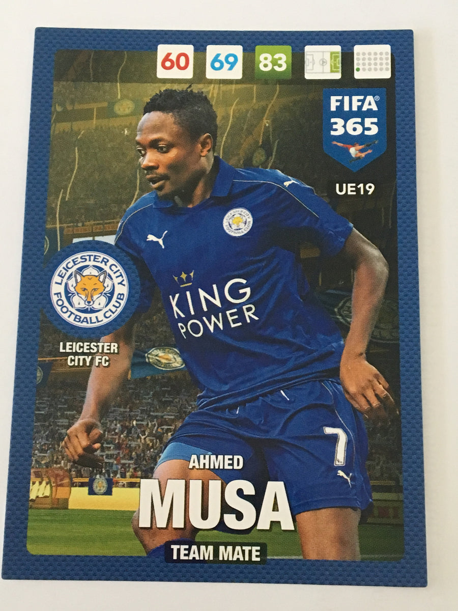 UE019 - AHMED MUSA - LEICESTER CITY FC - TEAM MATE