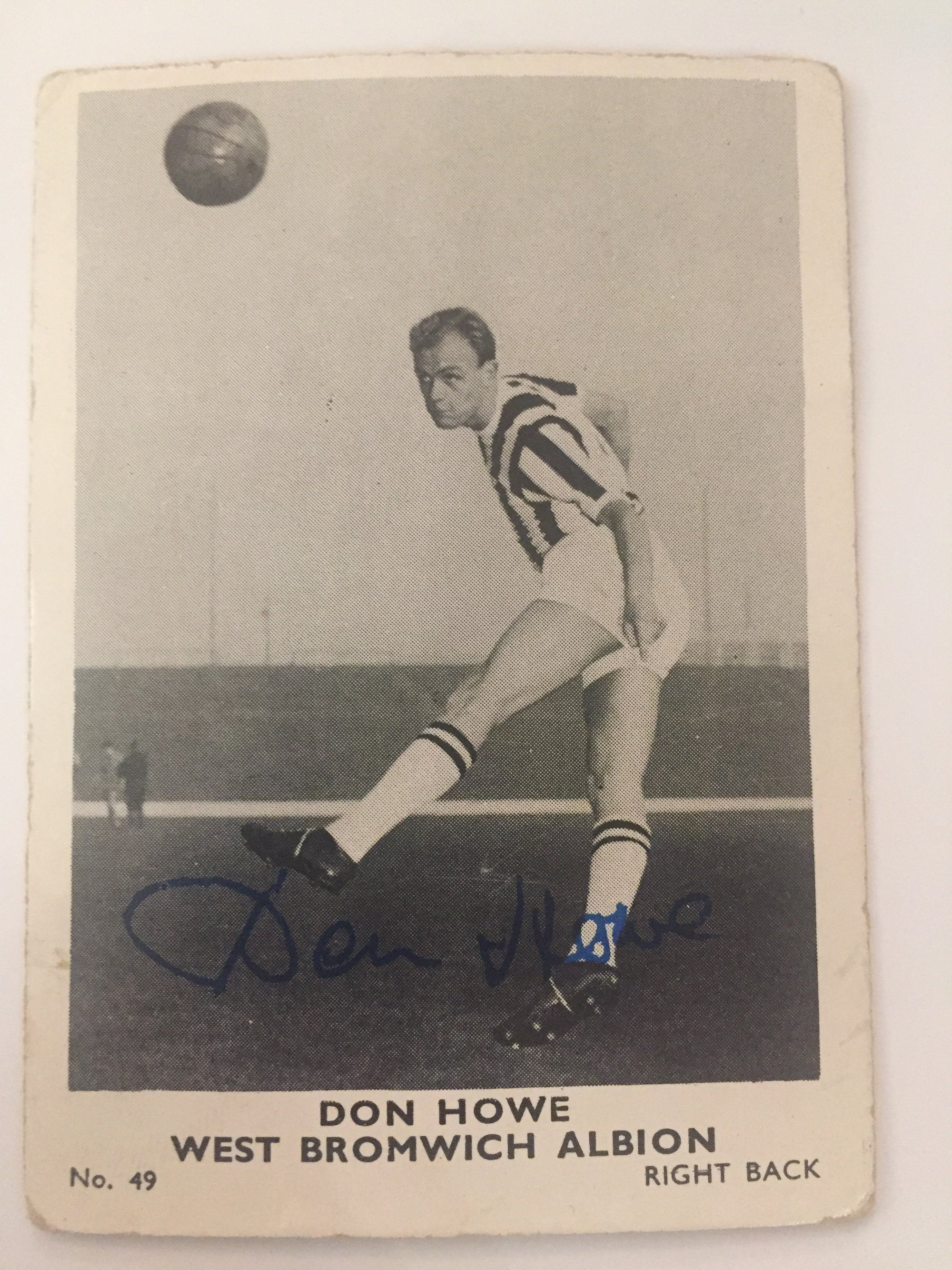 049. DON HOWE - WEST BROMMWICH ALBION