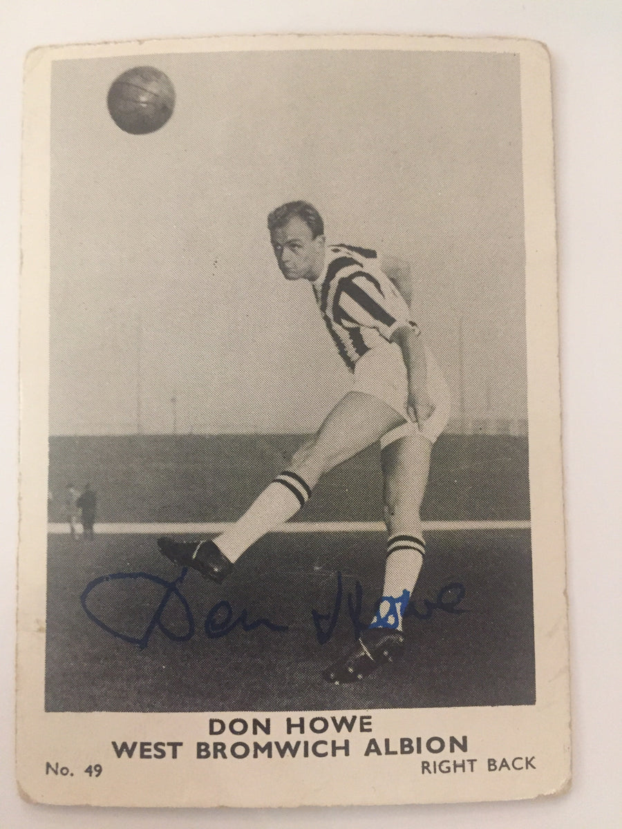 049. DON HOWE - WEST BROMMWICH ALBION