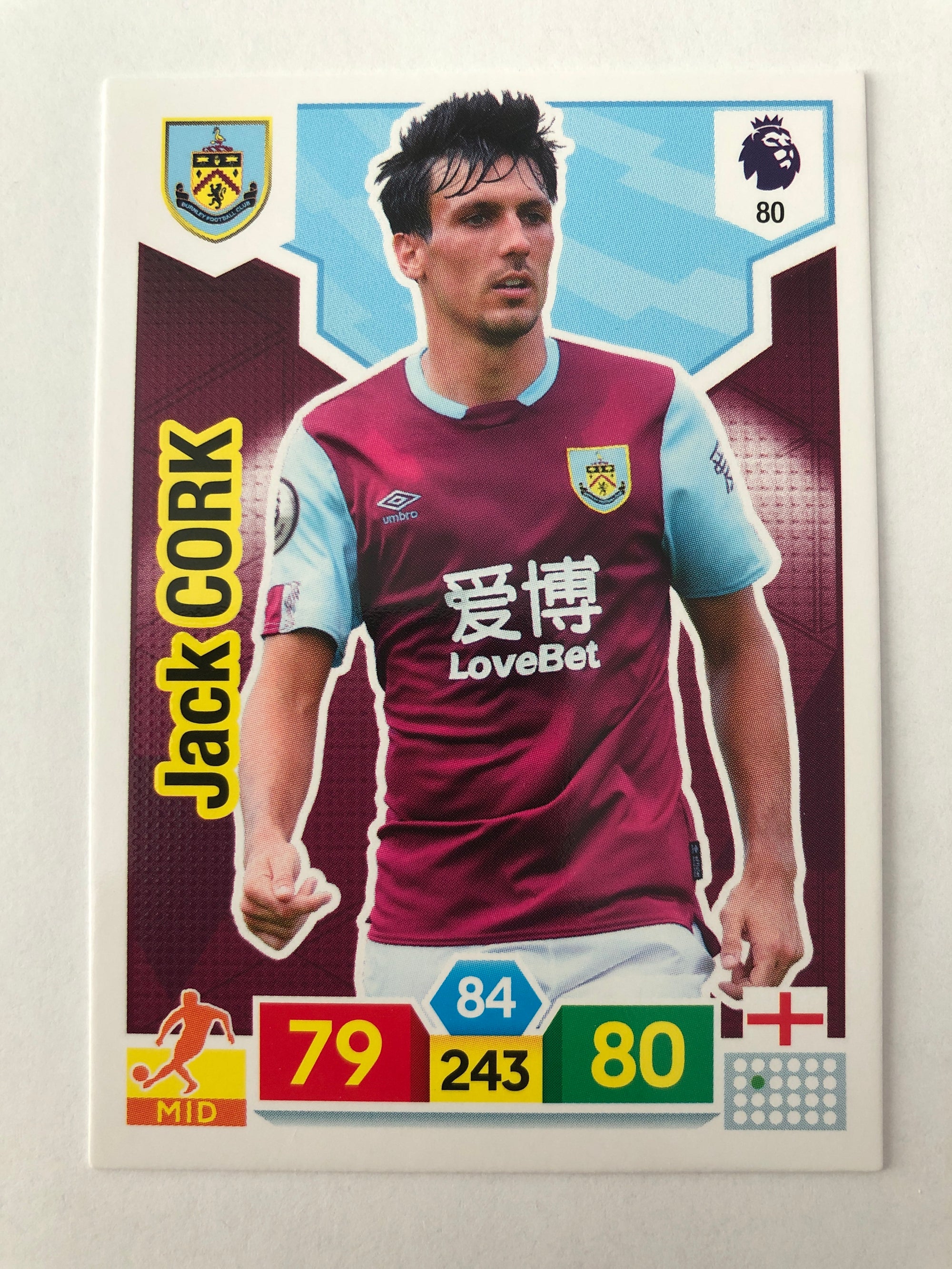 080. JACK CORK - BURNLEY
