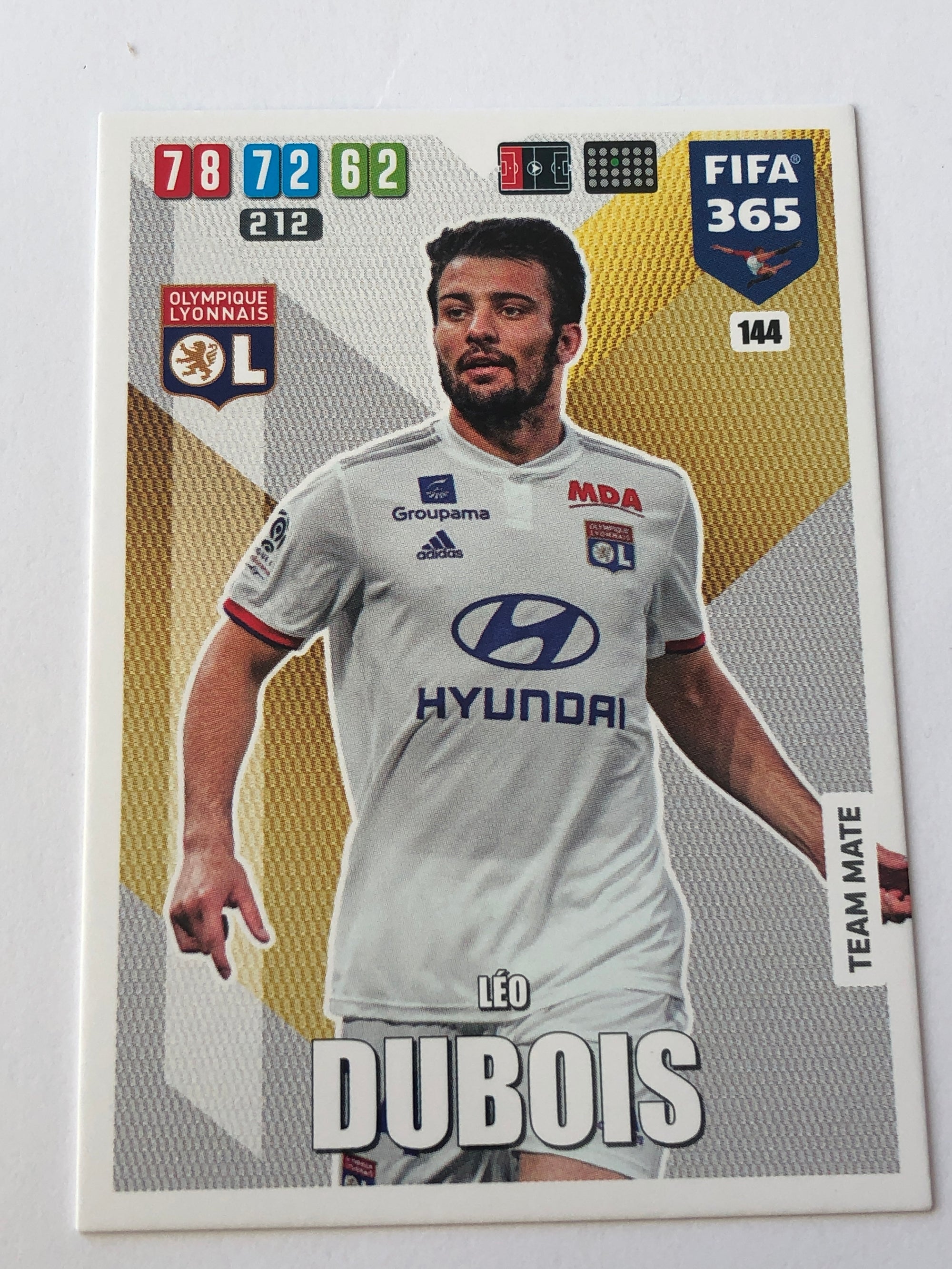 144. LEO DUBOIS - OLYMPIQUE LYONNAIS - TEAM MATE