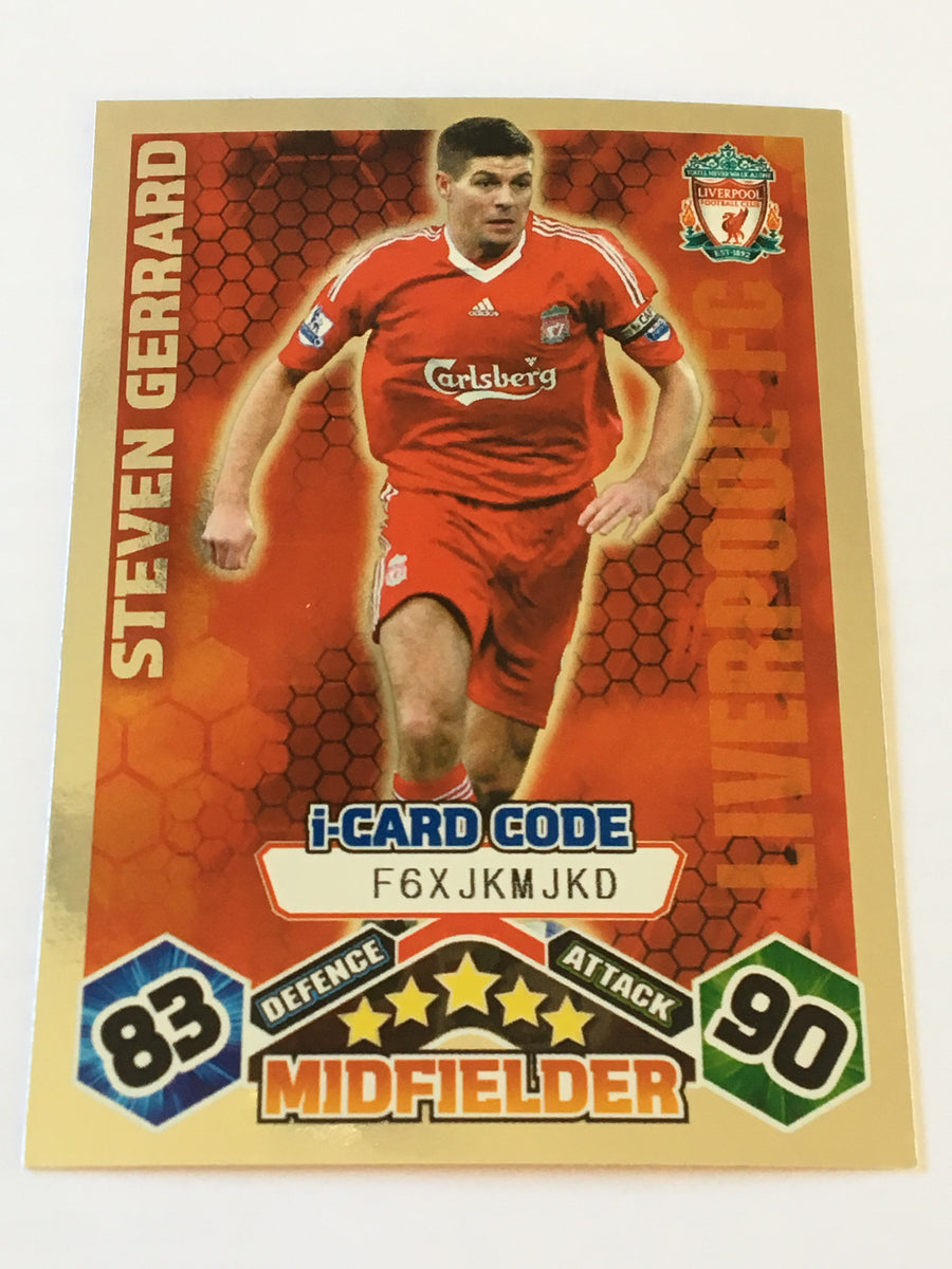 198. STEVEN GERRARD - LIVERPOOL FC - i-CARD