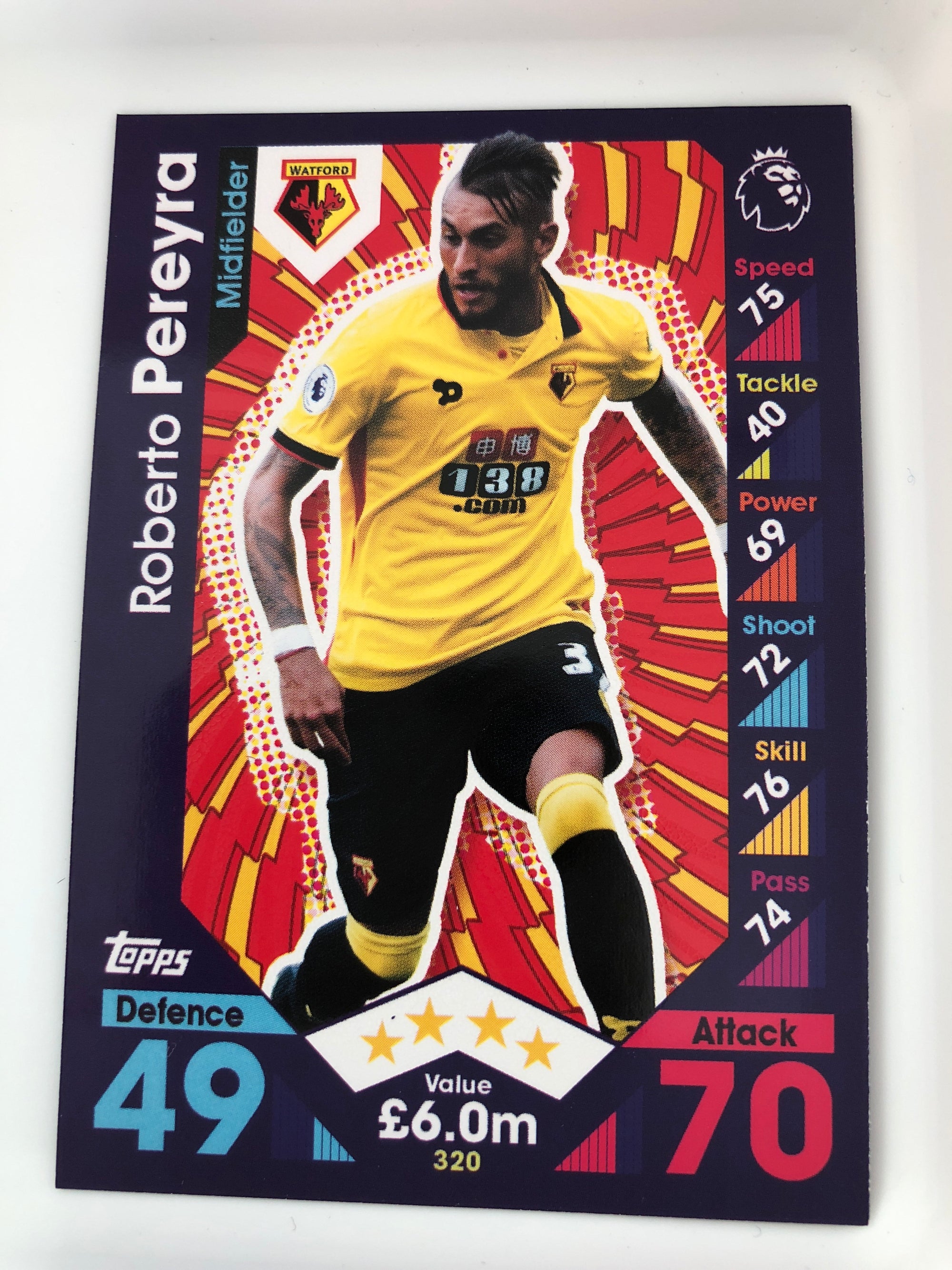 320. ROBERTO PEREYRA - WATFORD