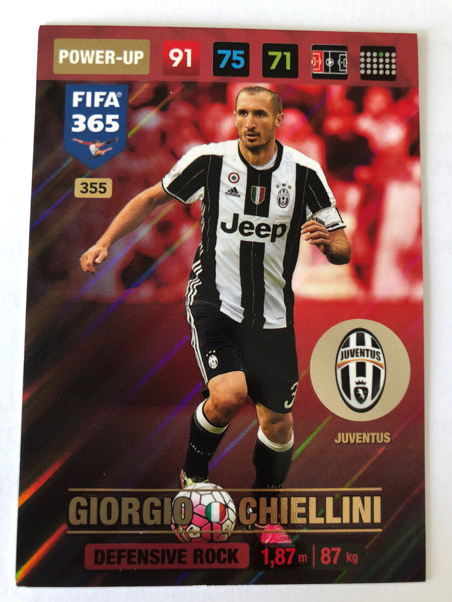 355. GIORGIO CHIELLINI - JUVENTUS - POWER-UP - DEFENSIVE ROCK