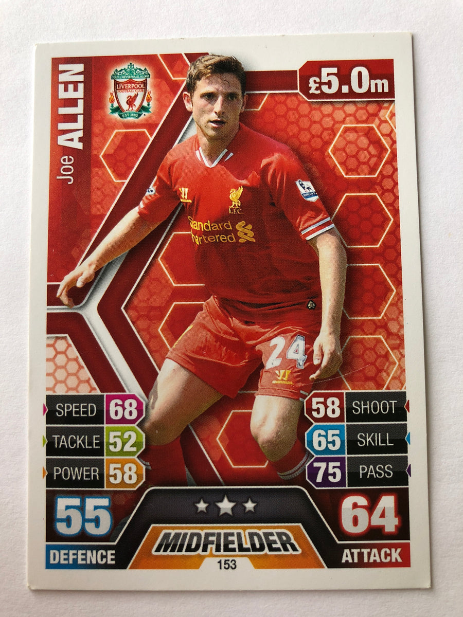 153. JOE ALLEN - LIVERPOOL