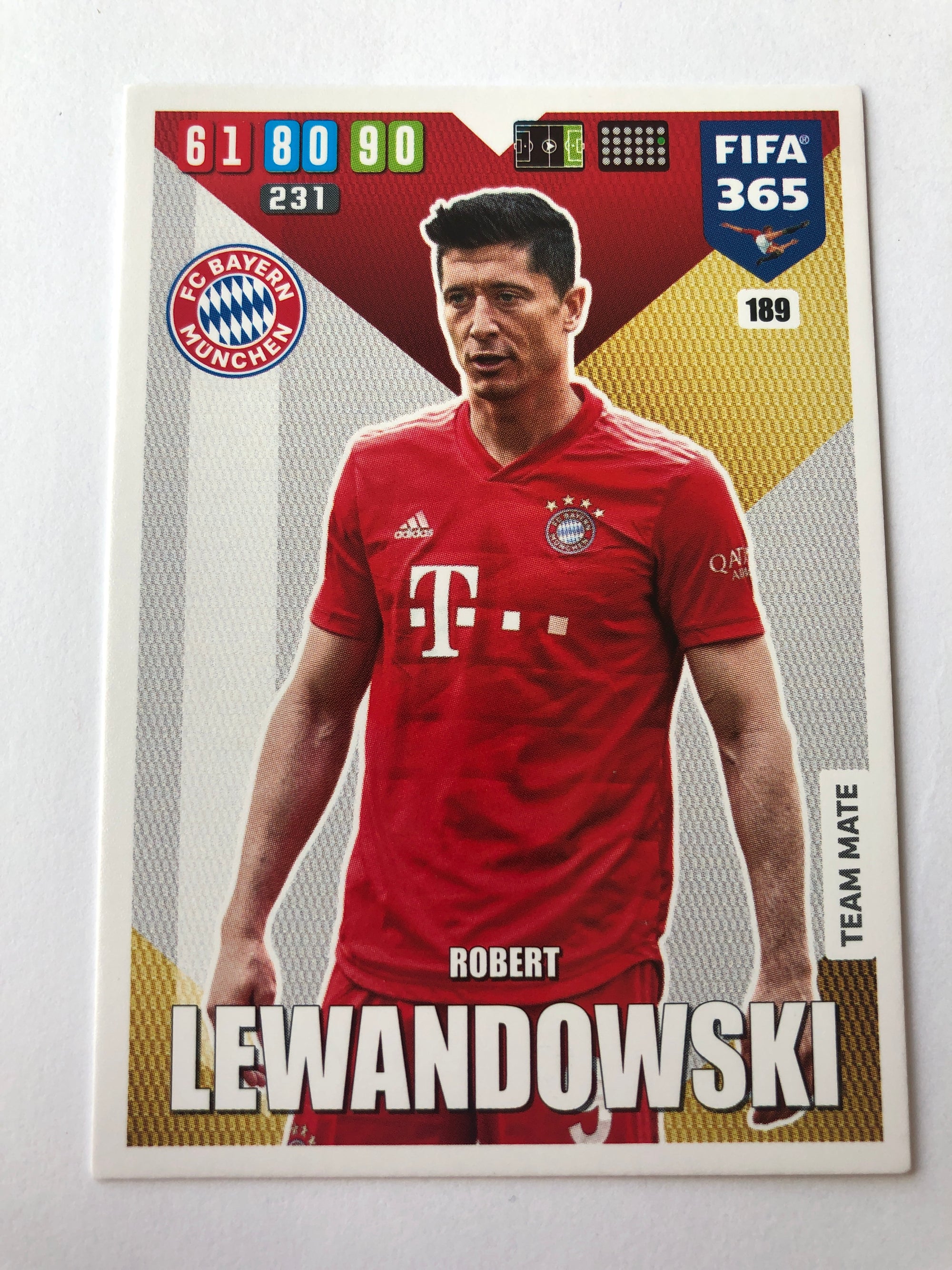 189. ROBERT LEWANDOWSKI - BAYERN MÜNCHEN - TEAM MATE