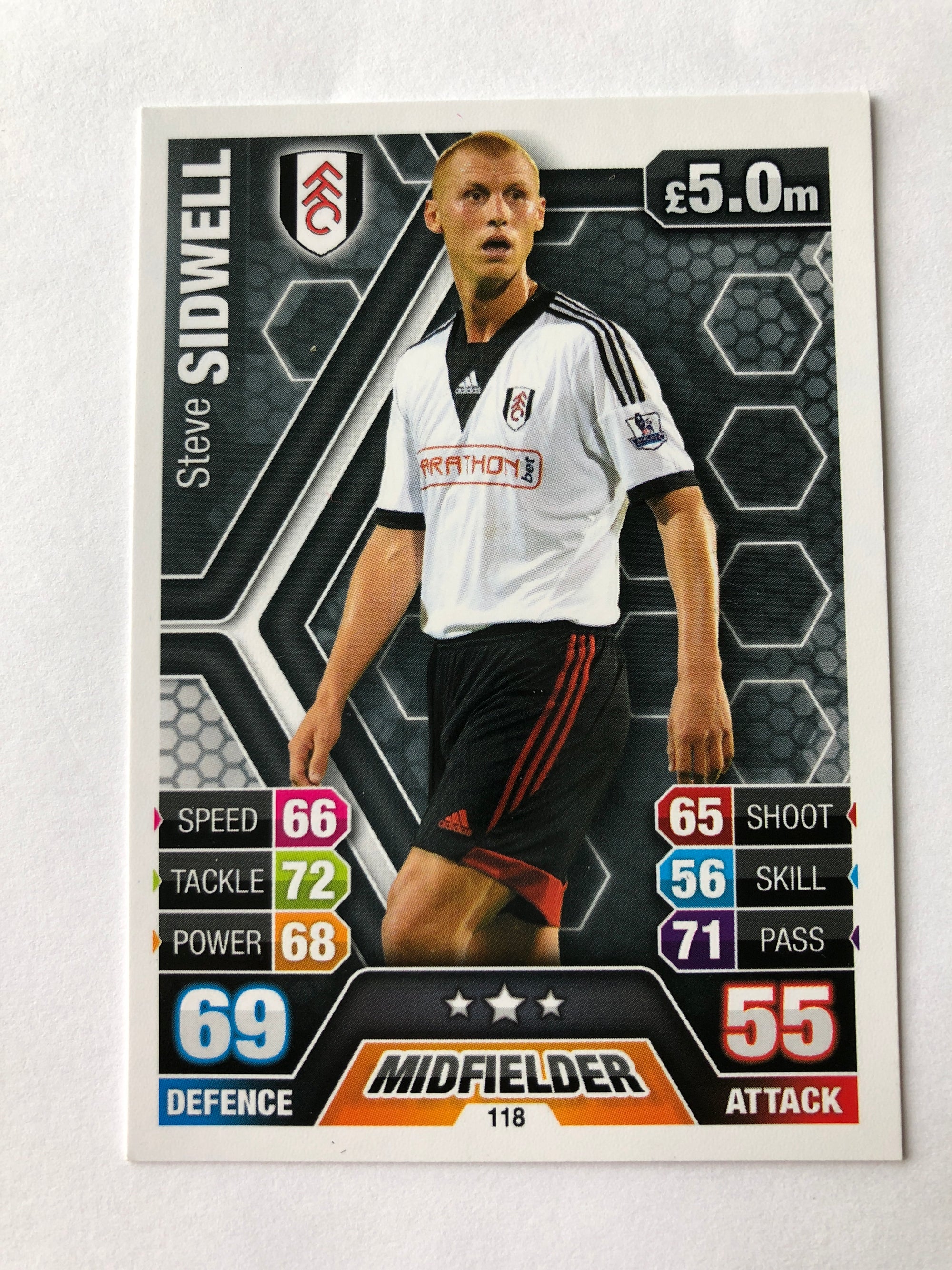 118. STEVE SIDWELL - FULHAM