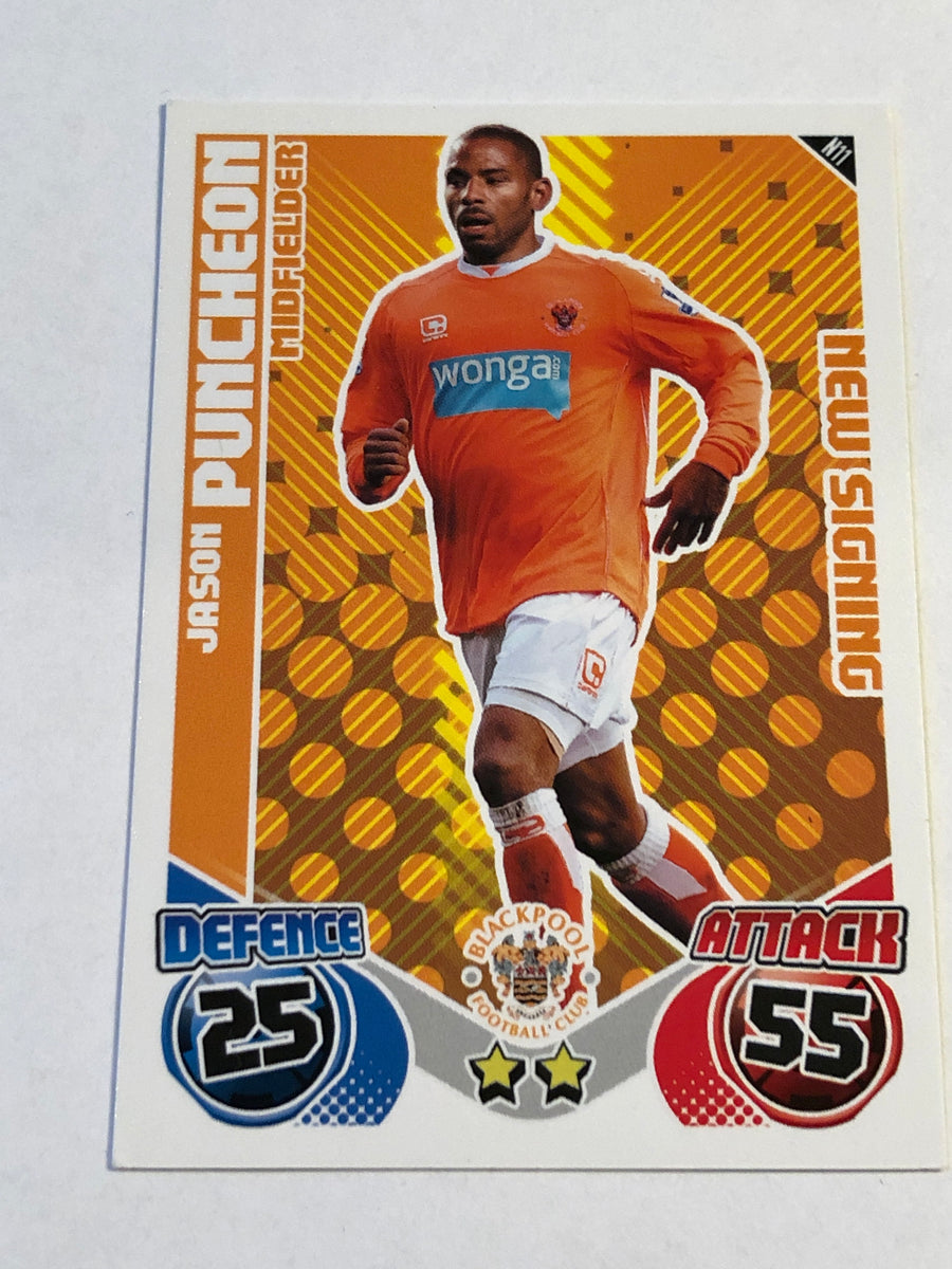 N11. JASON PUNCHEON - BLACKPOOL - NEW SIGNING