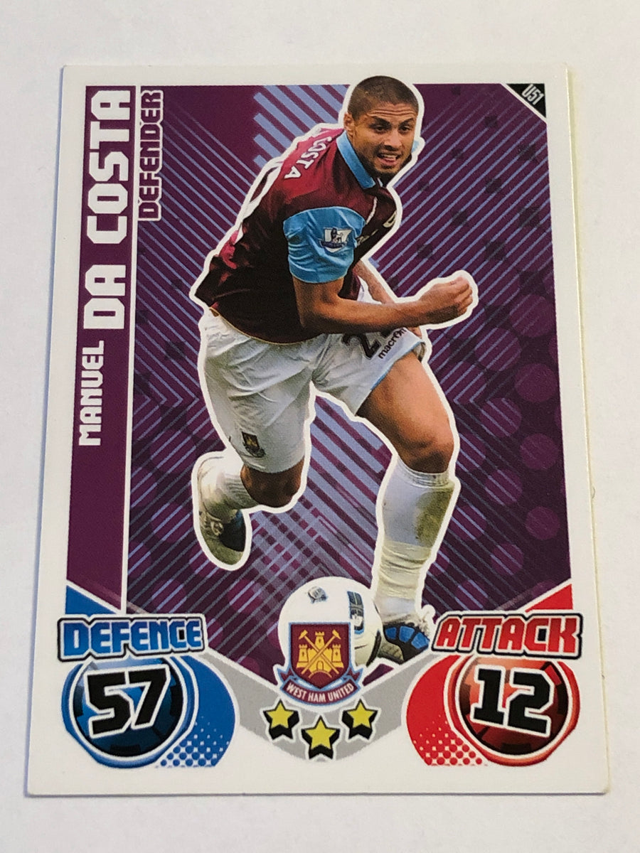 U51. MANUEL DA COSTA - WEST HAM UNITED
