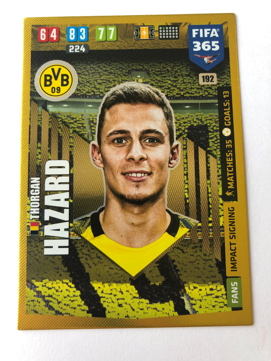 192. THORGAN HAZARD - BORUSSIA DORTMUND - FANS IMPACT SIGNING