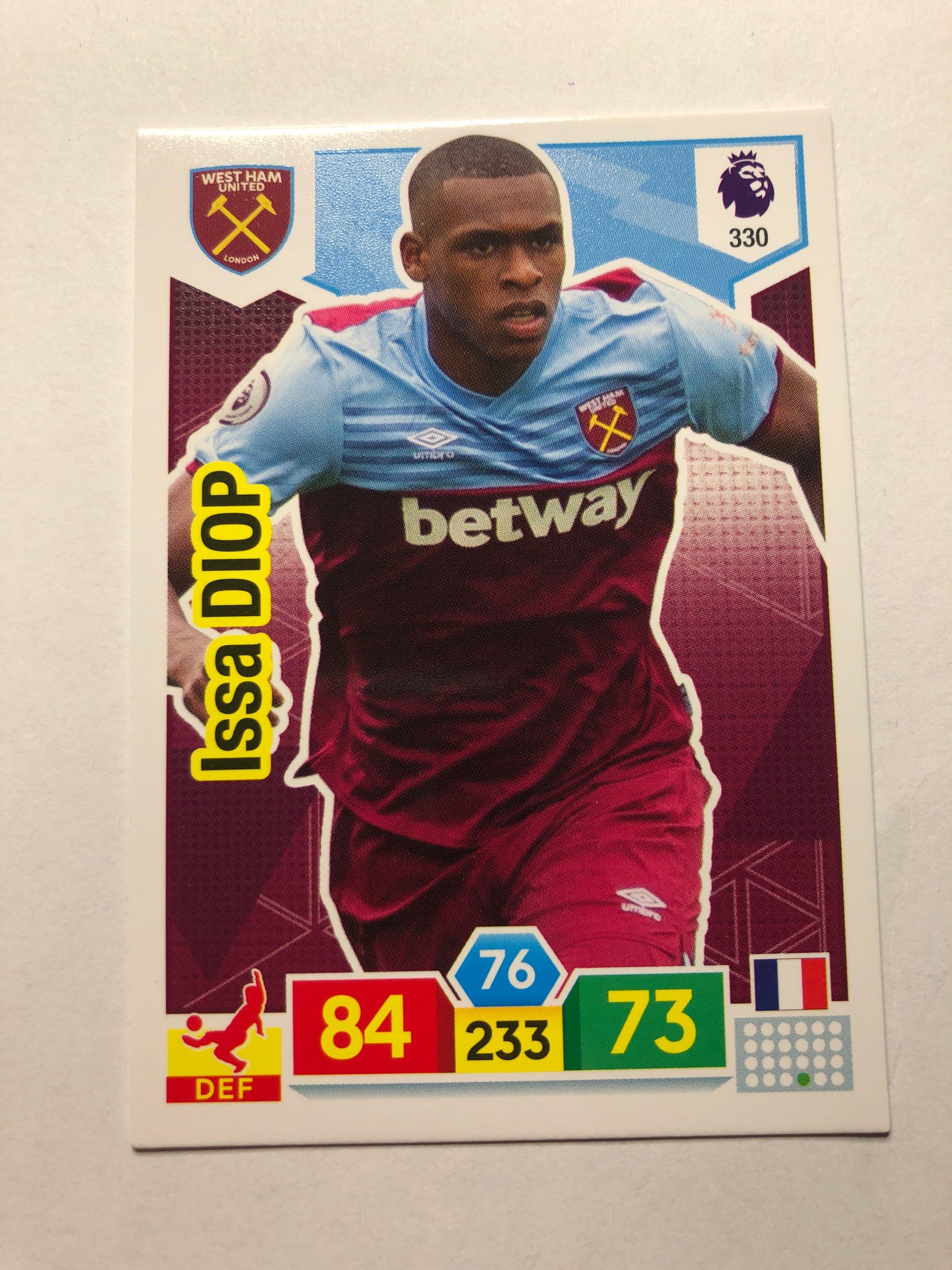 330. ISSA DIOP - WEST HAM