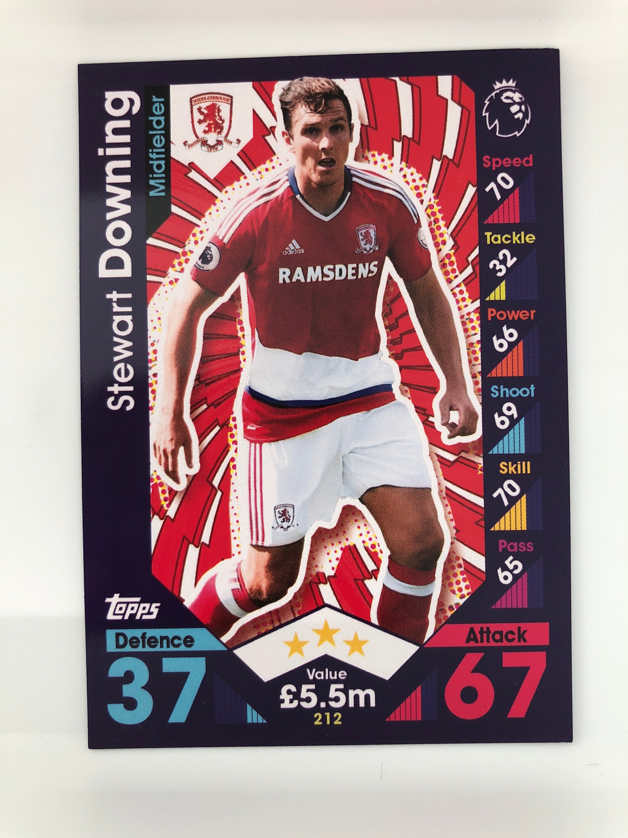 212. STEWART DOWNING - MIDDLESBROUGH