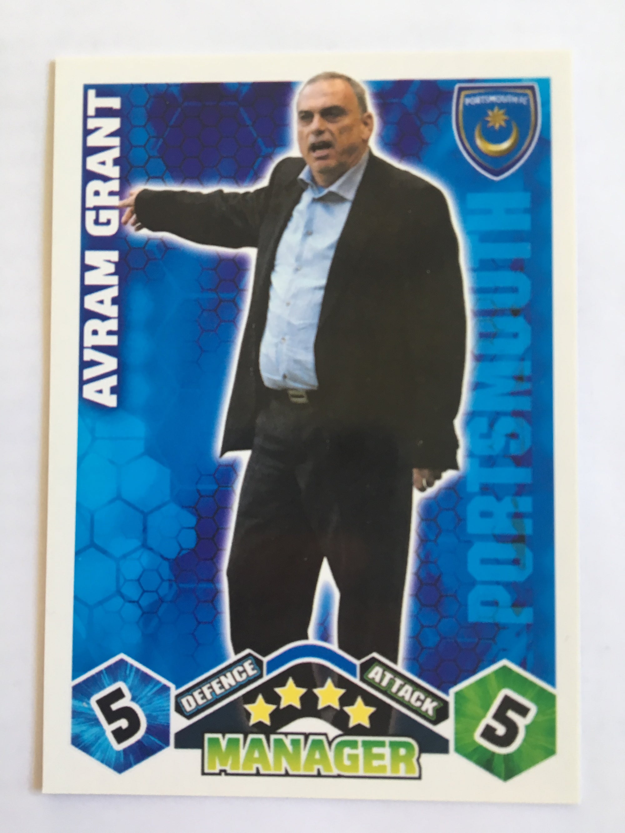 MA108. AVRAM GRANT - PORTSMOUTH - MANAGER
