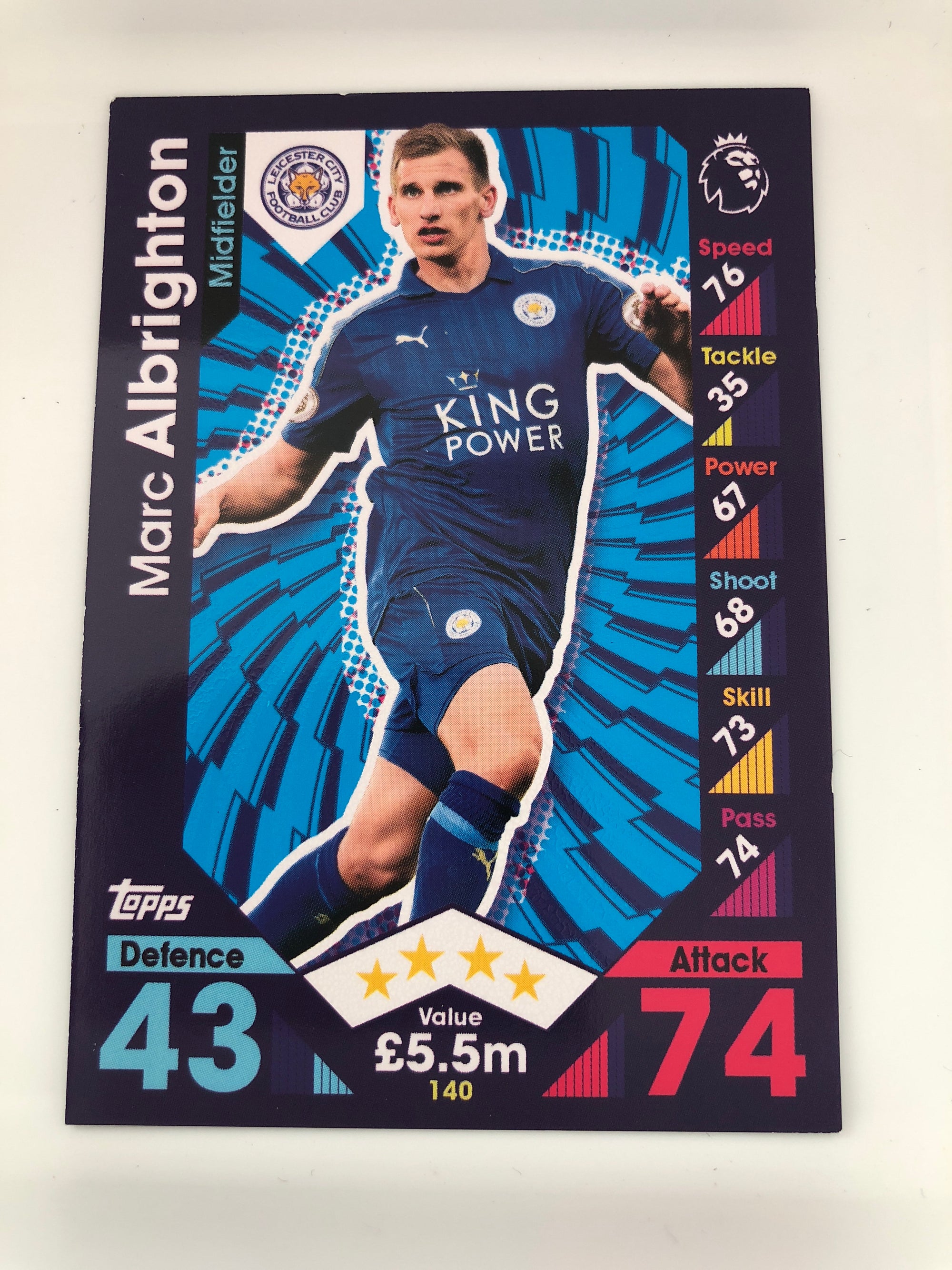 140. MARC ALBRIGHTON - LEICESTER CITY