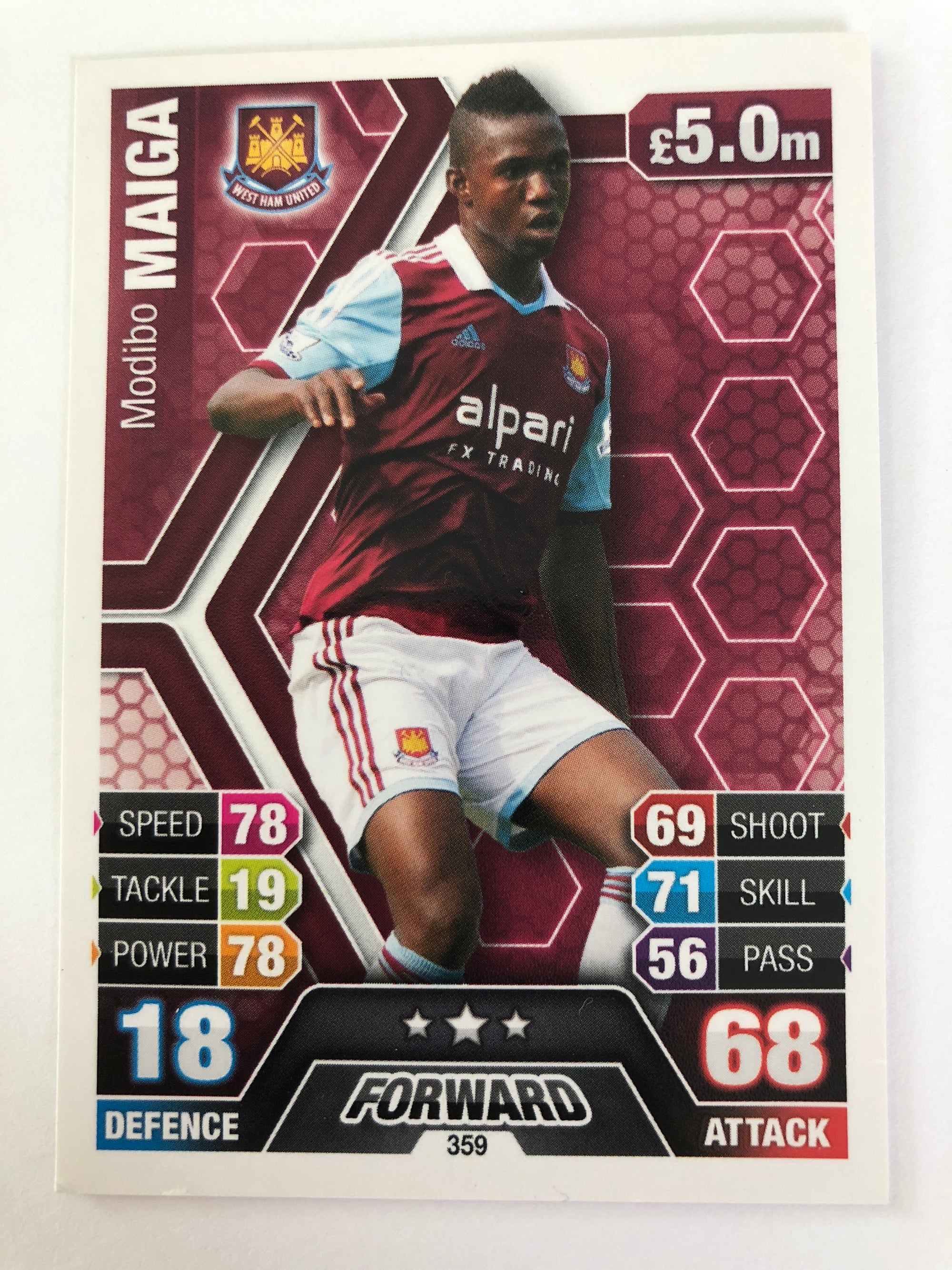 359. MODIBO MAIGA - WEST HAM UNITED