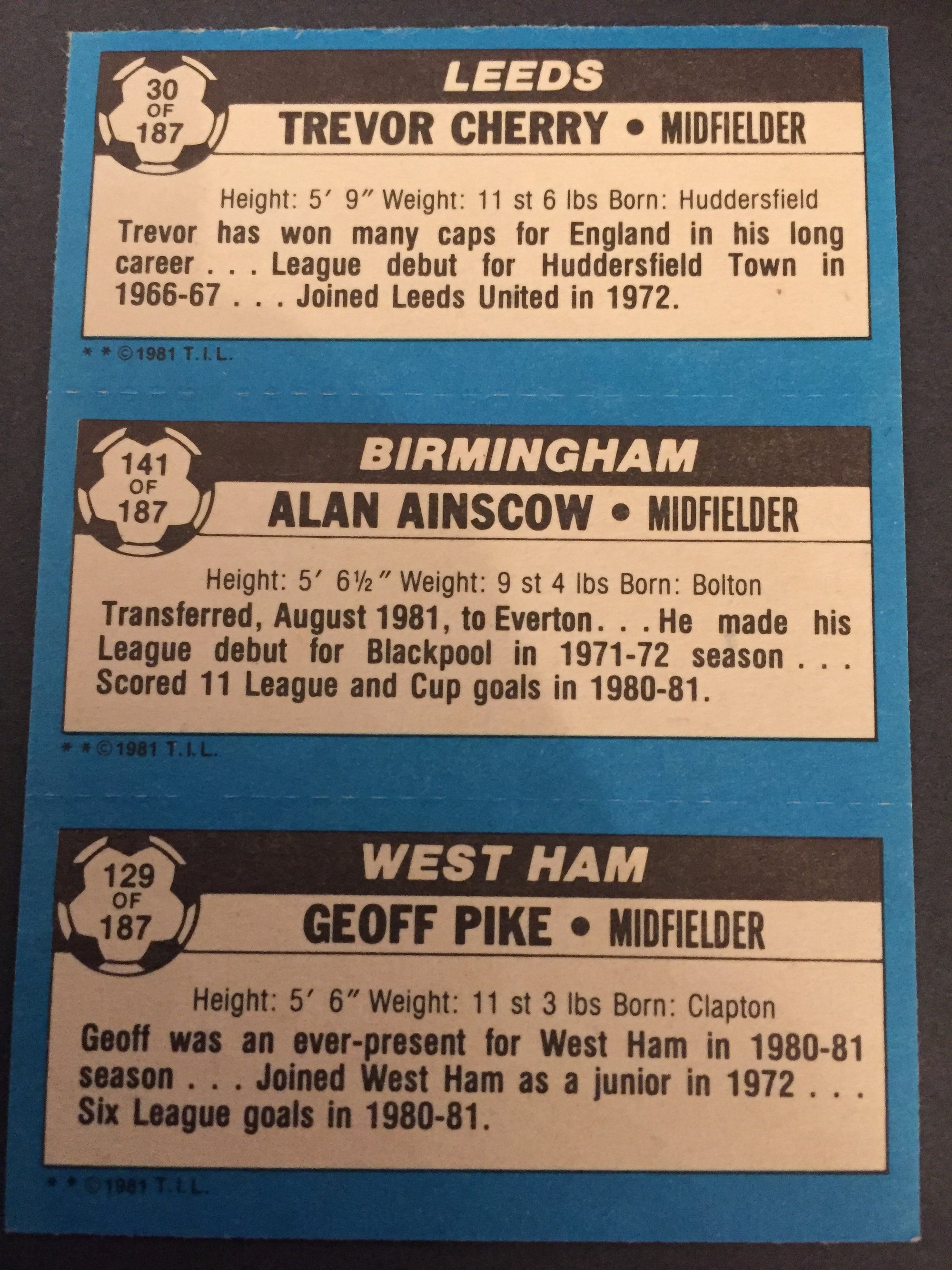 030 - 141 - 129 - CHERRY, AINSCOW, PIKE