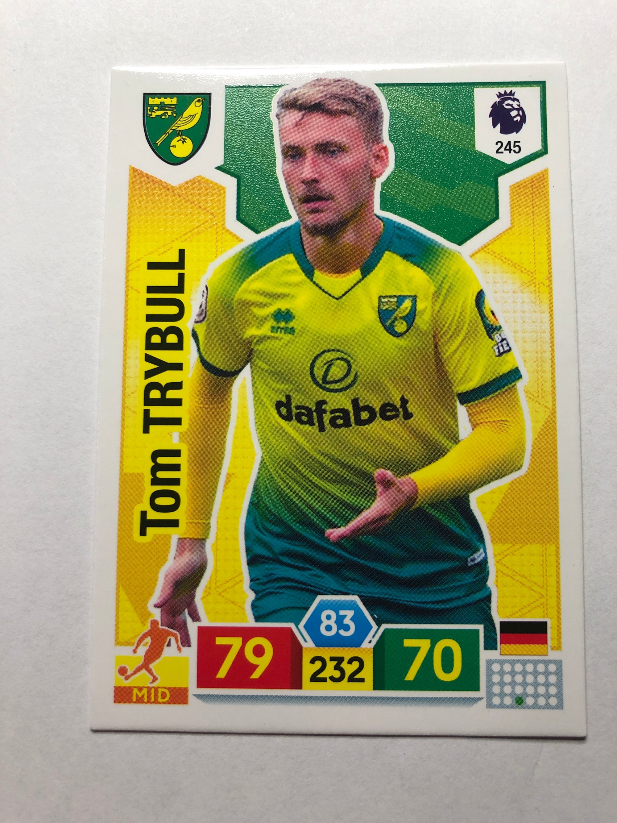245. TOM TRYBULL - NORWICH CITY