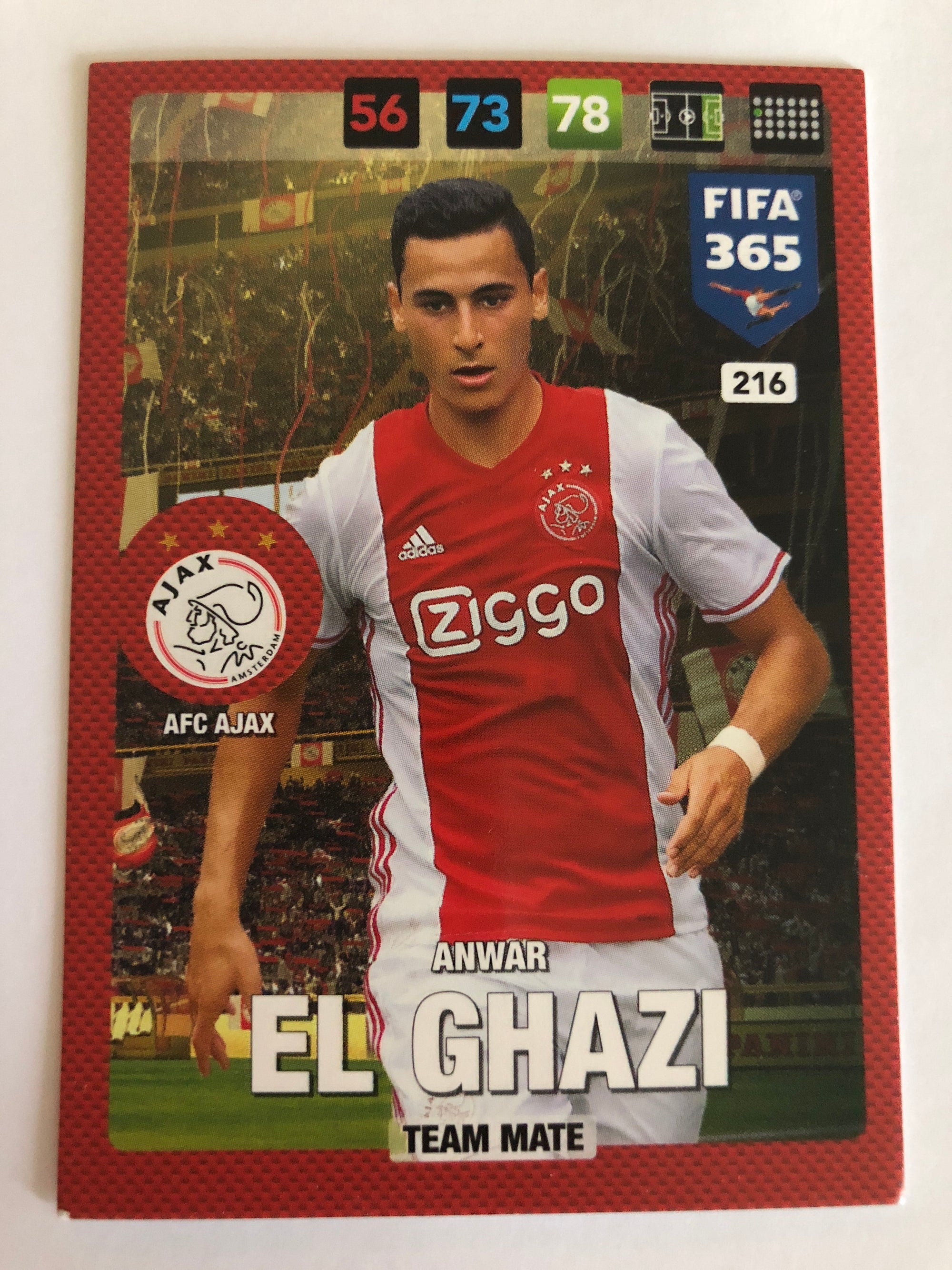 216. ANWAR EL GHAZI - AFC AJAX - TEAM MATE