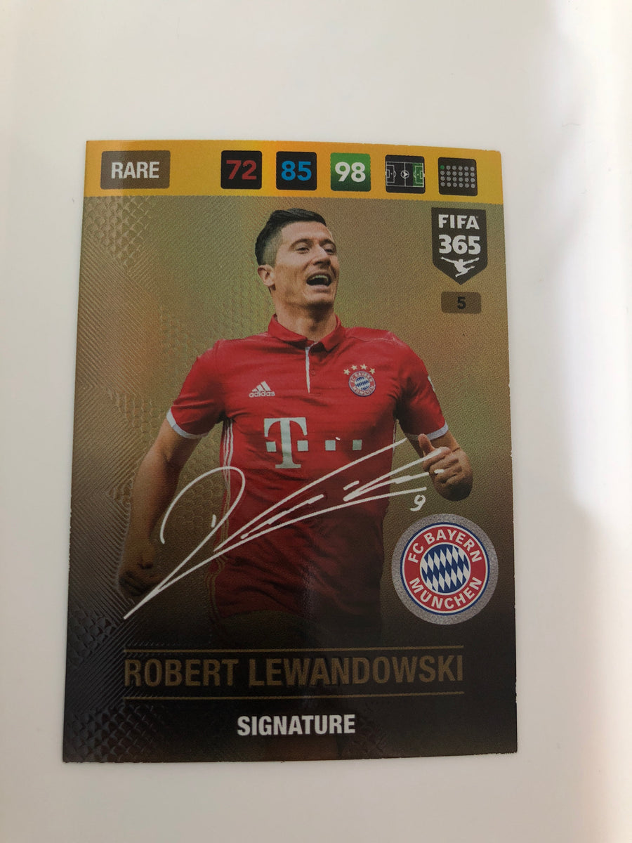 005. ROBERT LEWANDOWSKI - FC BAYERN MÜNCHEN - RARE - SIGNATURE