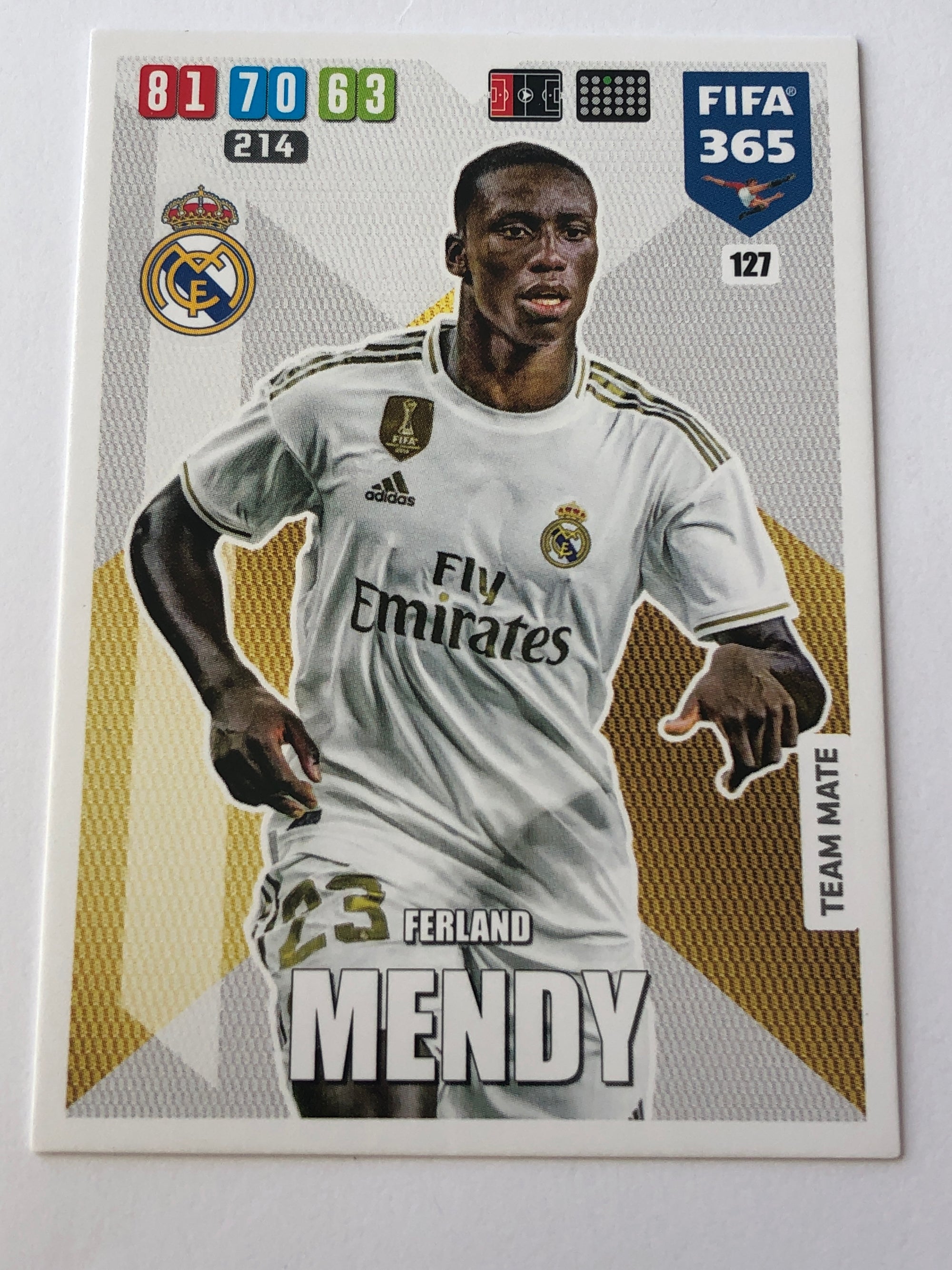 127. FERLAND MENDY - REAL MADRID - TEAM MATE
