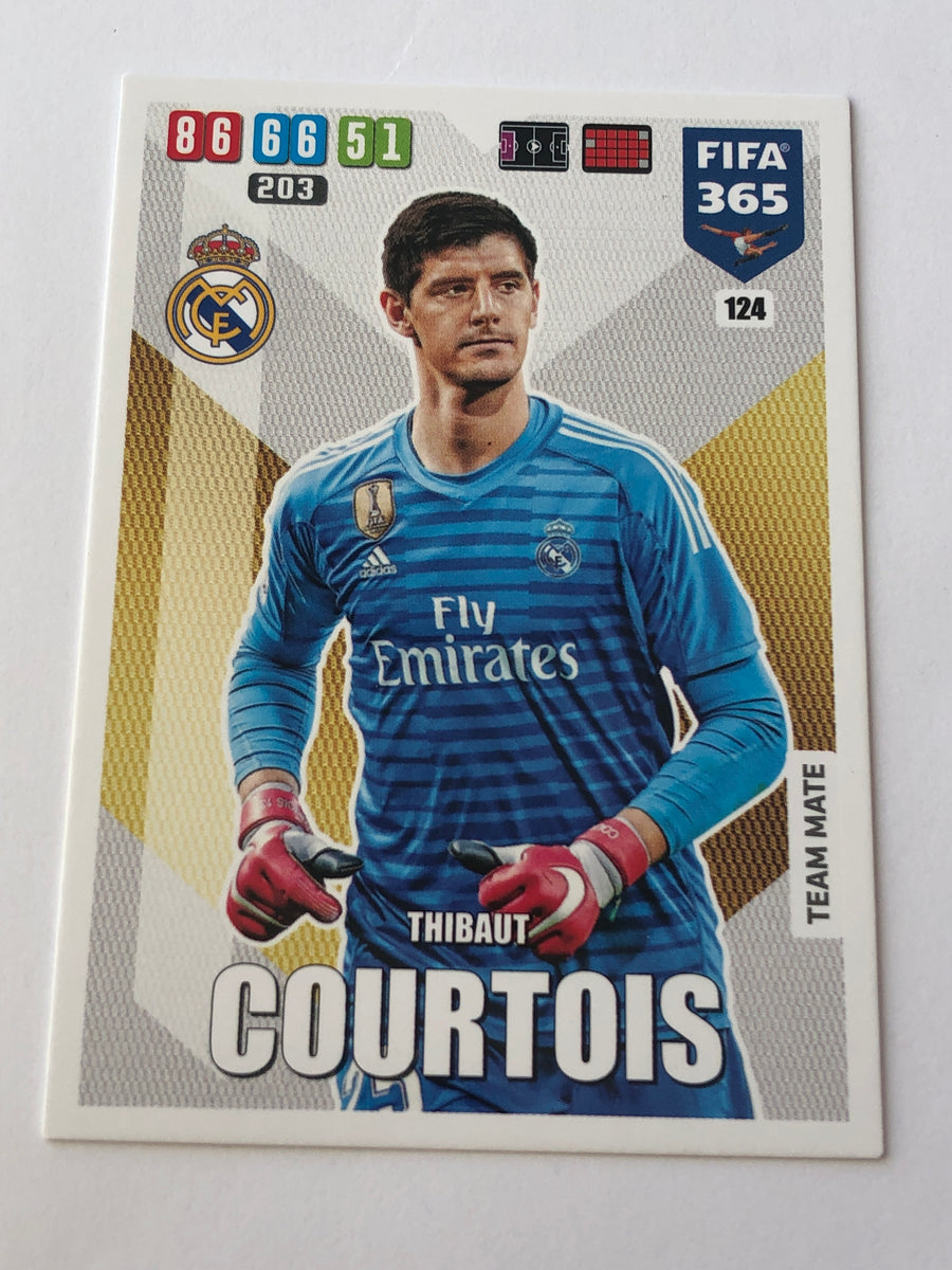 124. THIBAUT COURTOIS - REAL MADRID - TEAM MATE