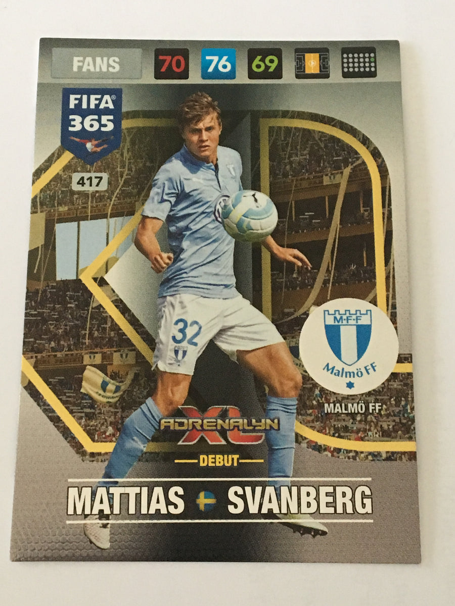 417. MATTIAS SVANBERG - MALMÖ FF - FANS - DEBUT