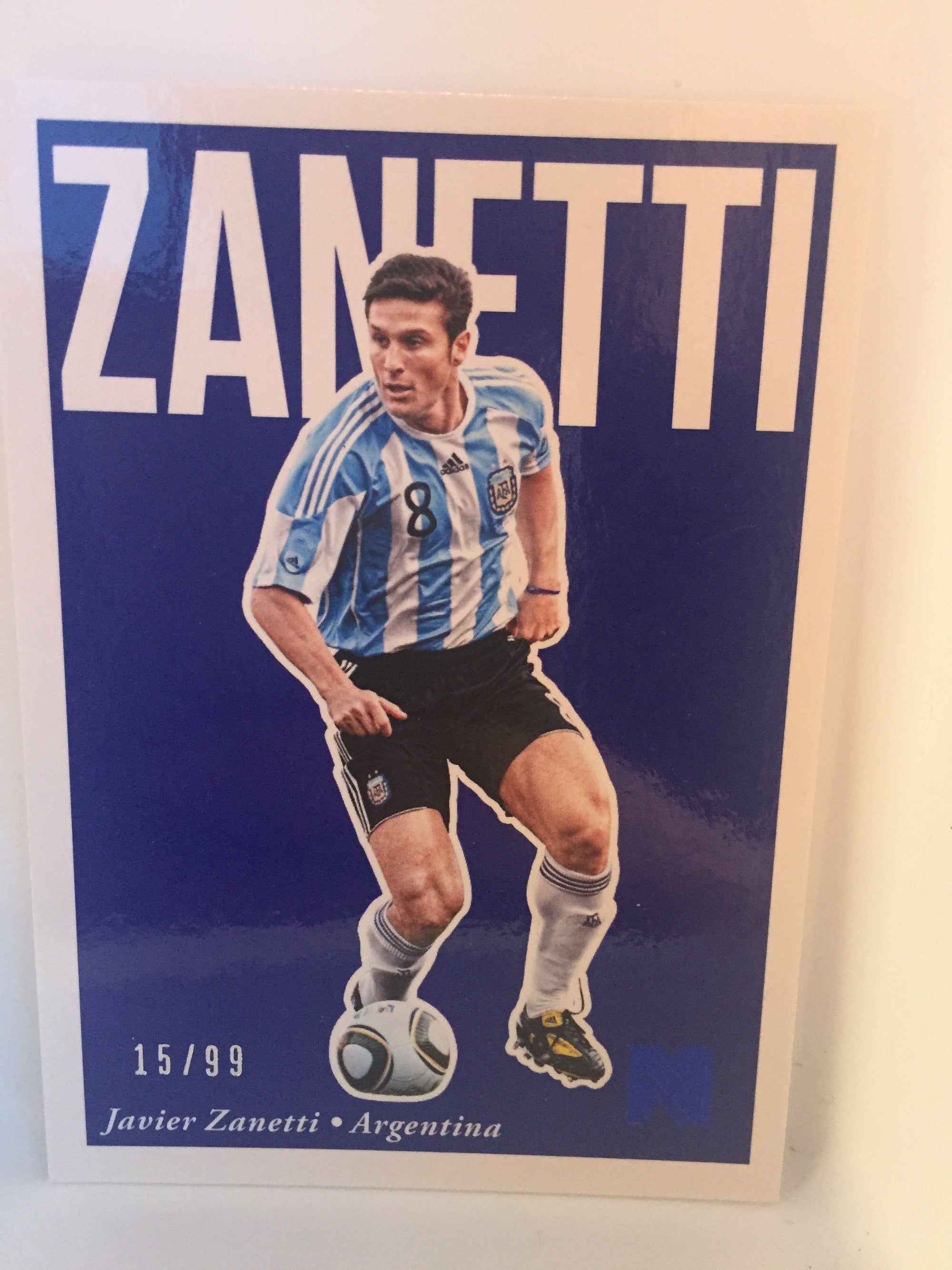 BLUE.036- JAVIER ZANETTI - ARGENTINA - 15/99