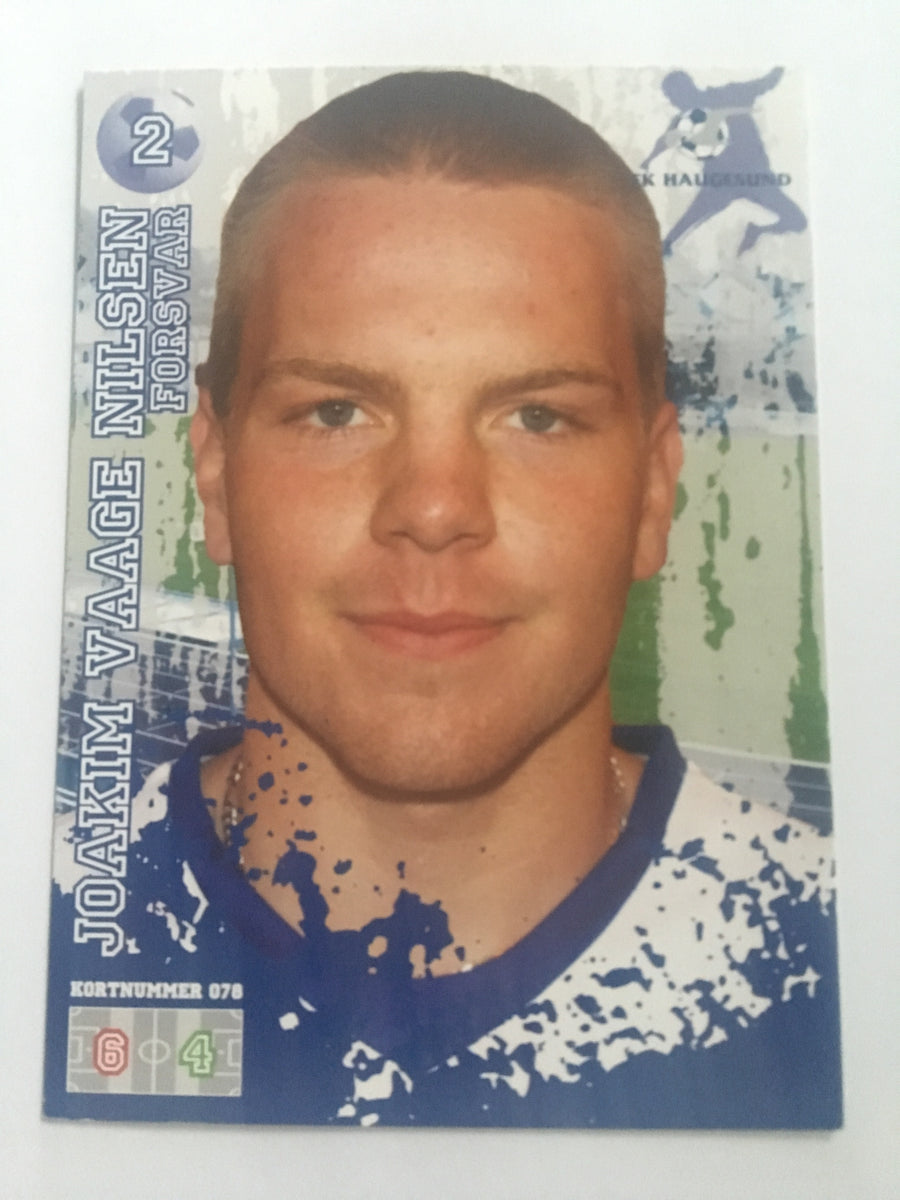 HAUGESUND - JOAKIM VAAGE NILSEN