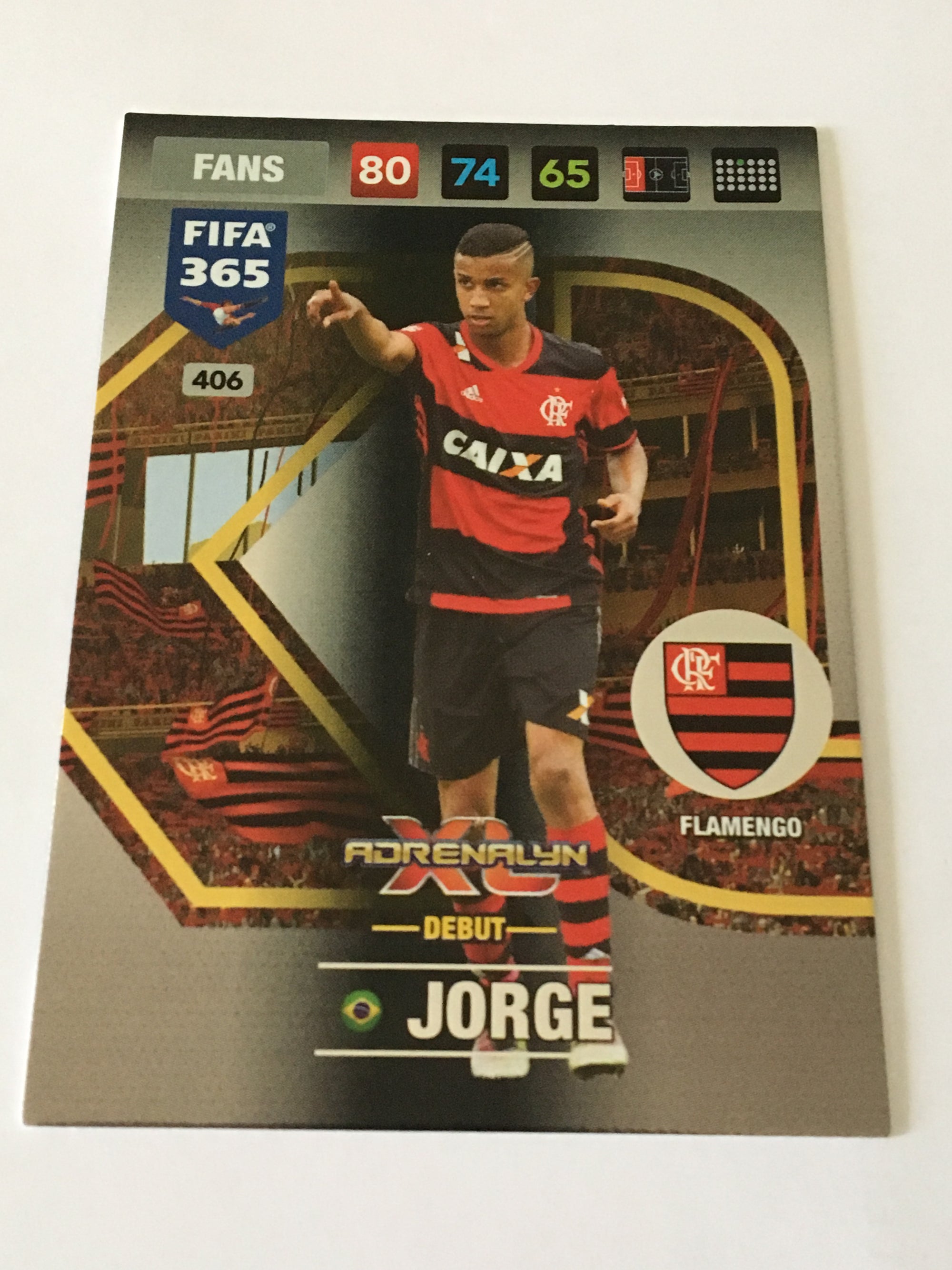 406. JORGE - FLAMENGO - FANS - DEBUT