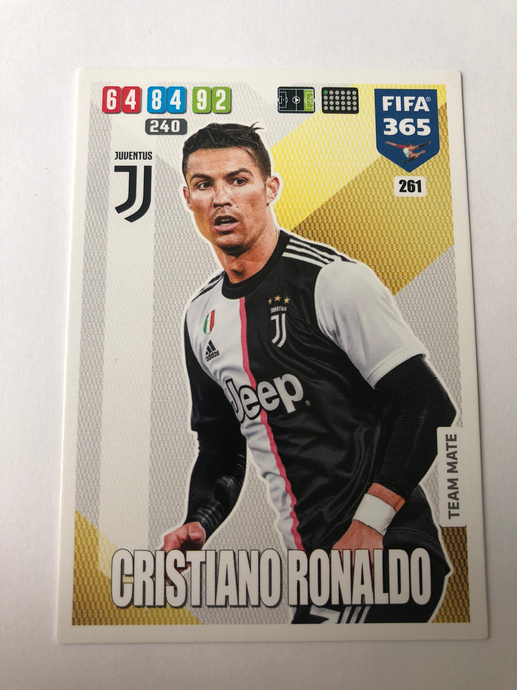 261. CRISTIANO RONALDO - JUVENTUS - TEAM MATE