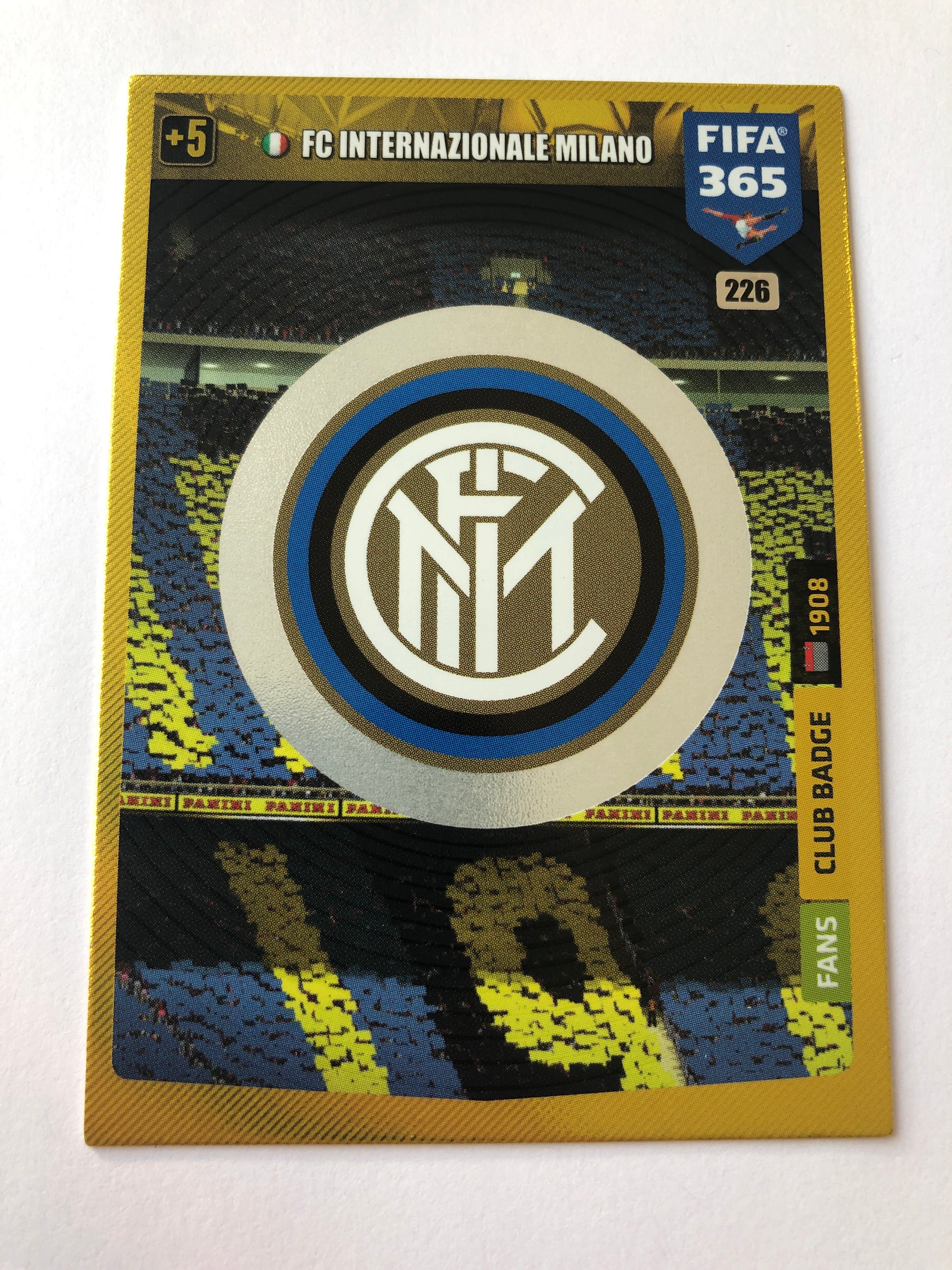226. INTERNAZIONALE MILANO - FANS CLUB BADGE
