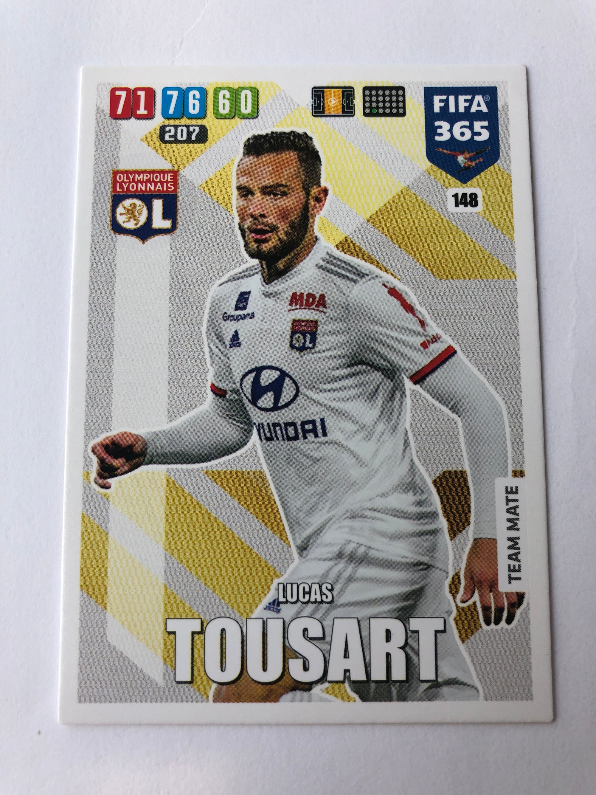 148. LUCAS TOUSART - OLYMPIQUE LYONNAIS - TEAM MATE